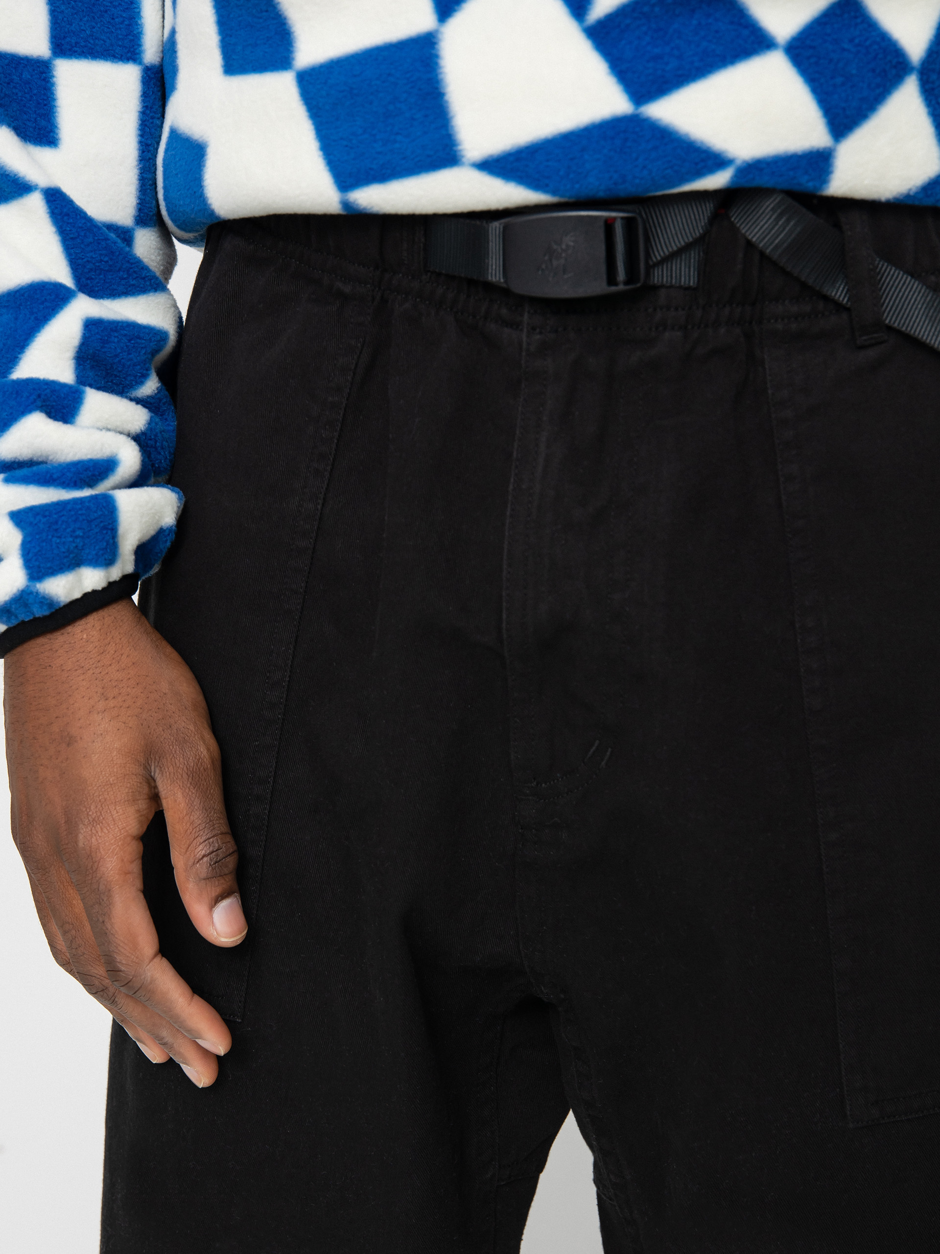 Nohavice Gramicci Loose Tapered (black)