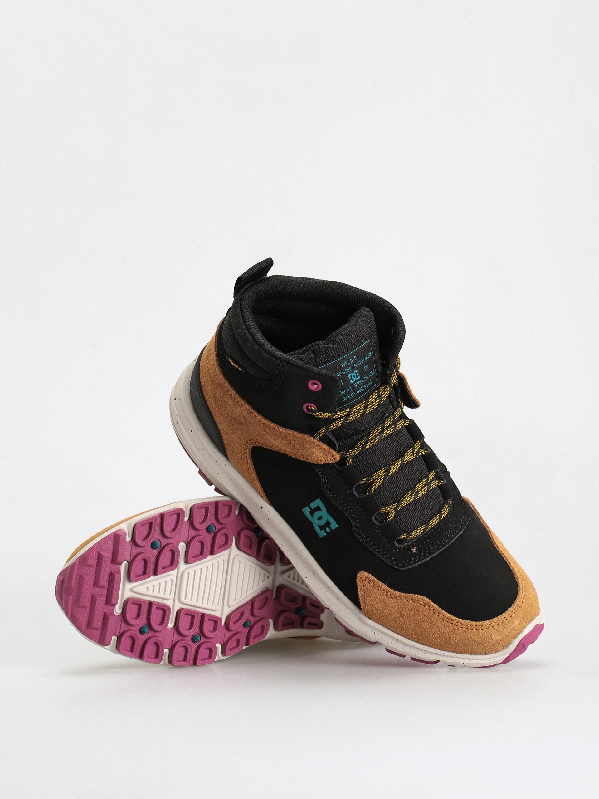 Topánky DC Mutiny Wr (black/brown/green)