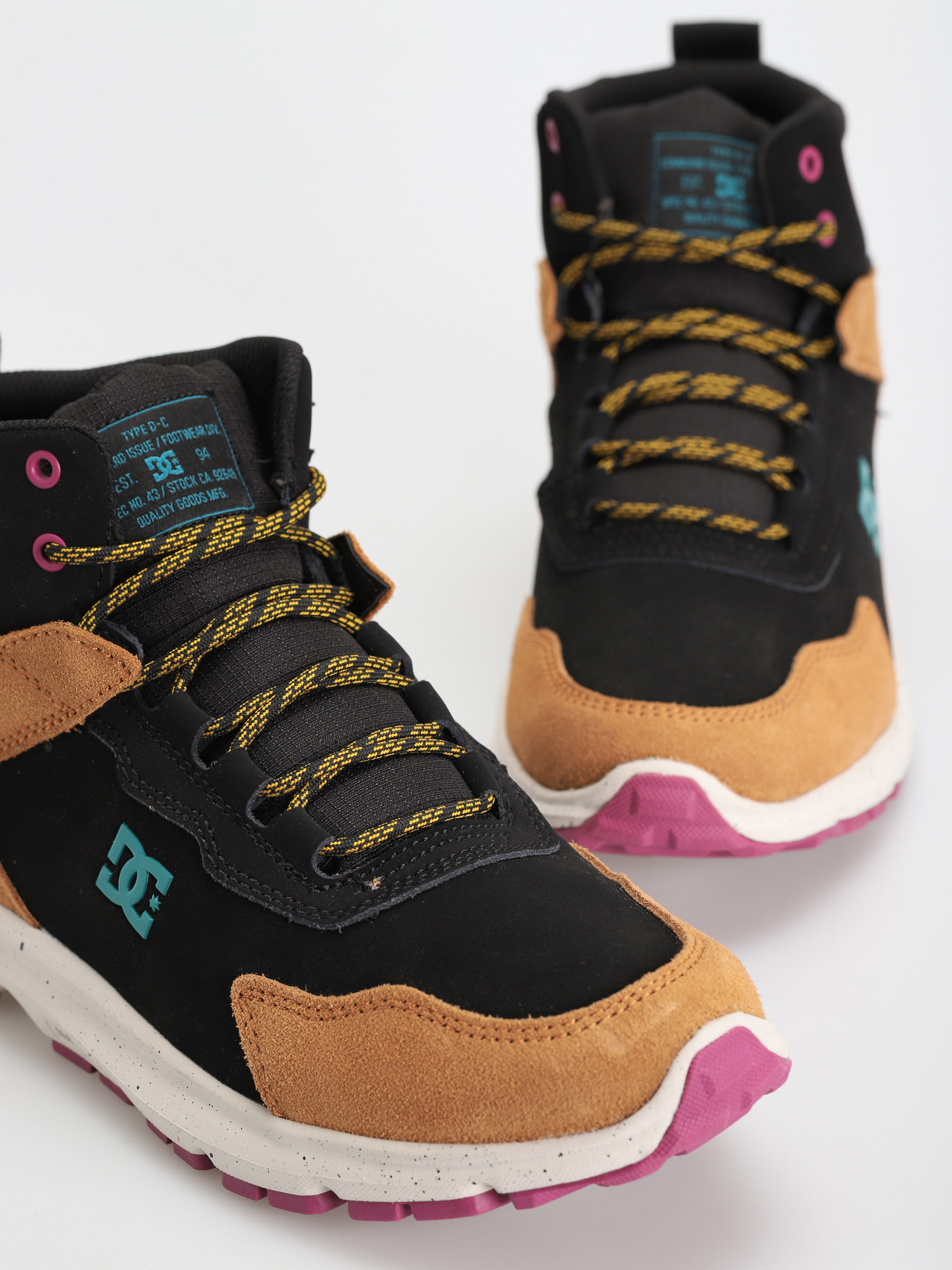 Topánky DC Mutiny Wr (black/brown/green)