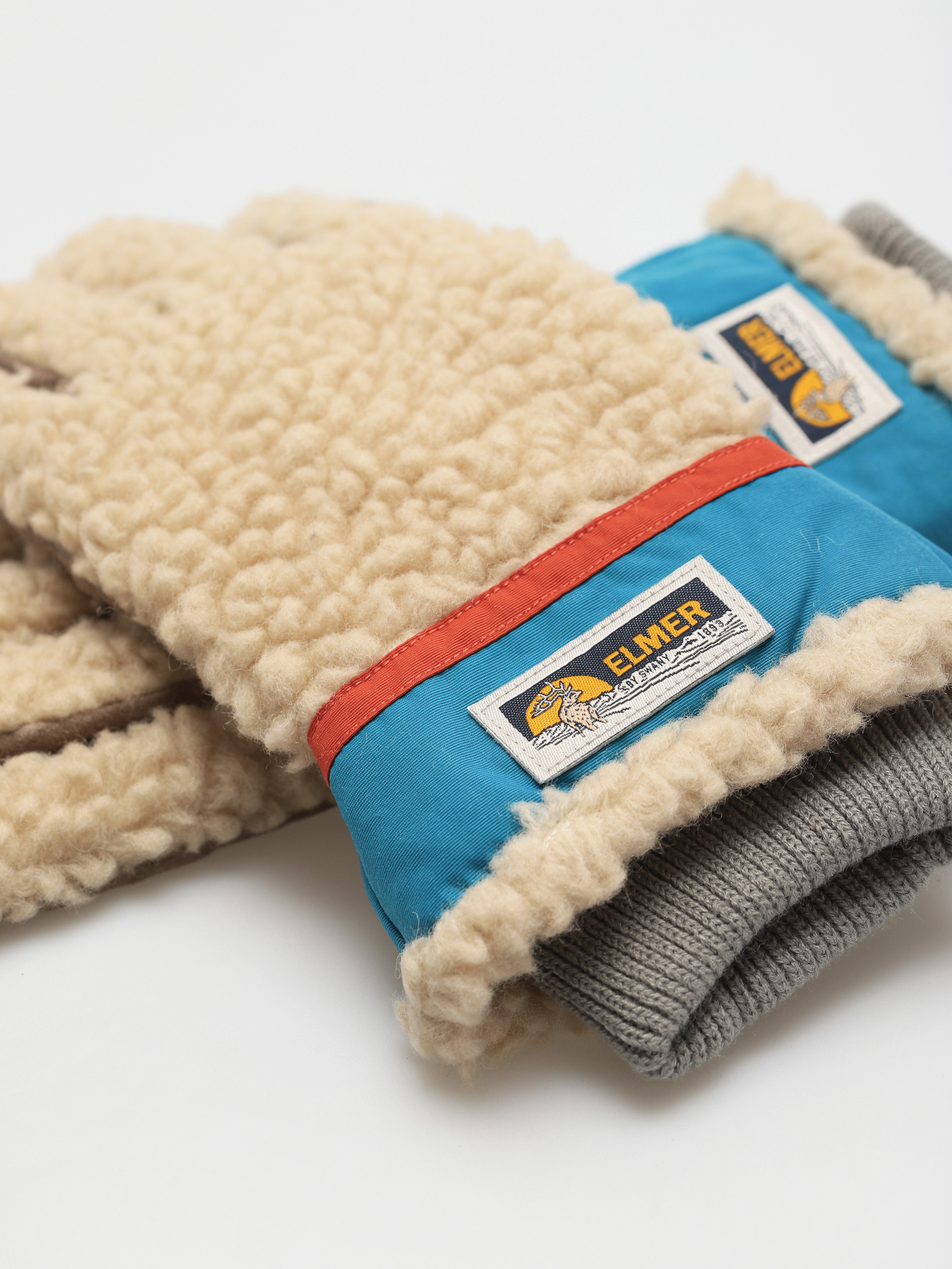 Rukavice Elmer Teddy 5fgr EM353 (beige/blue)