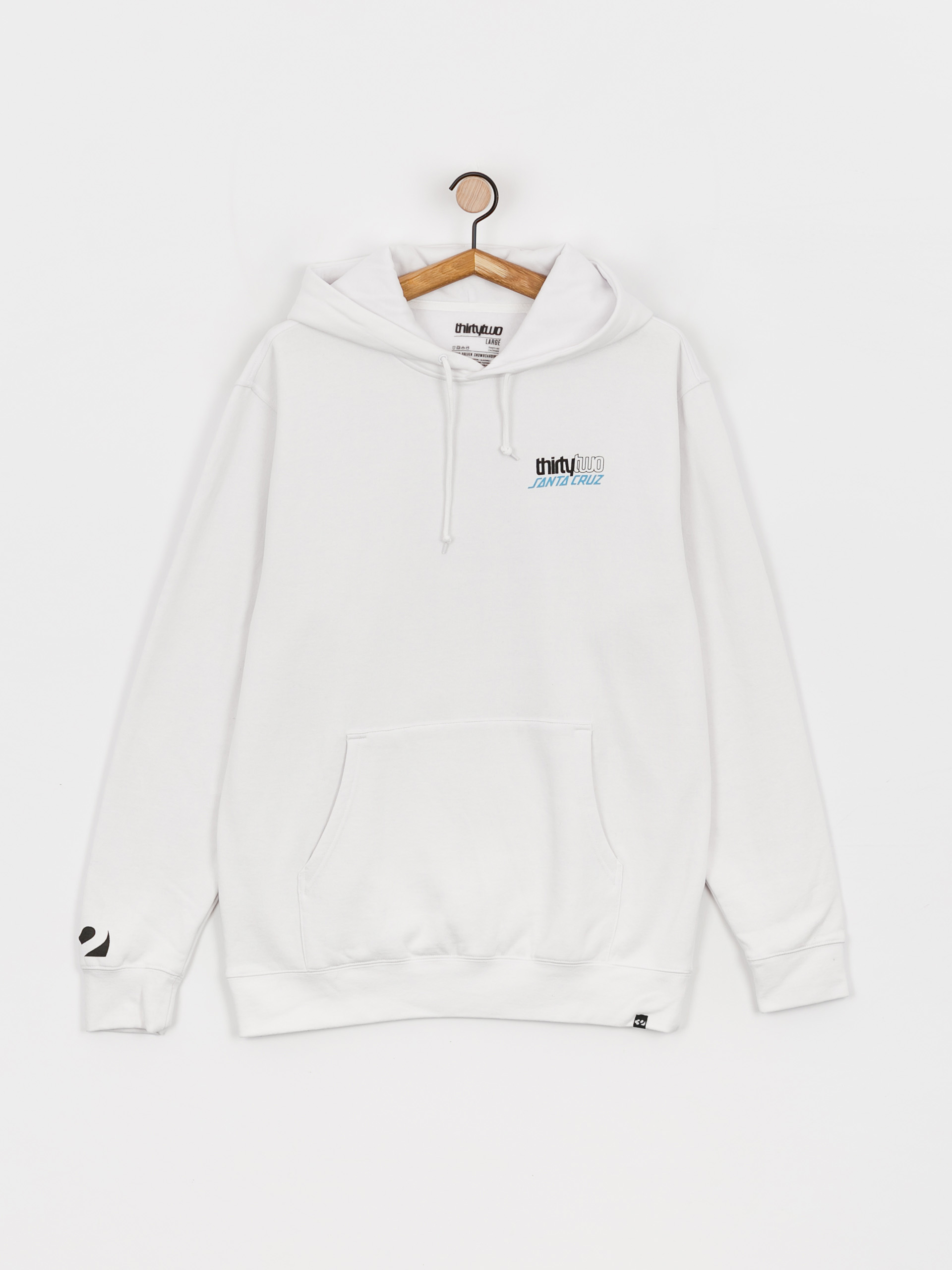 Pánska Termomikina  ThirtyTwo X Santa Cruz HD (white)