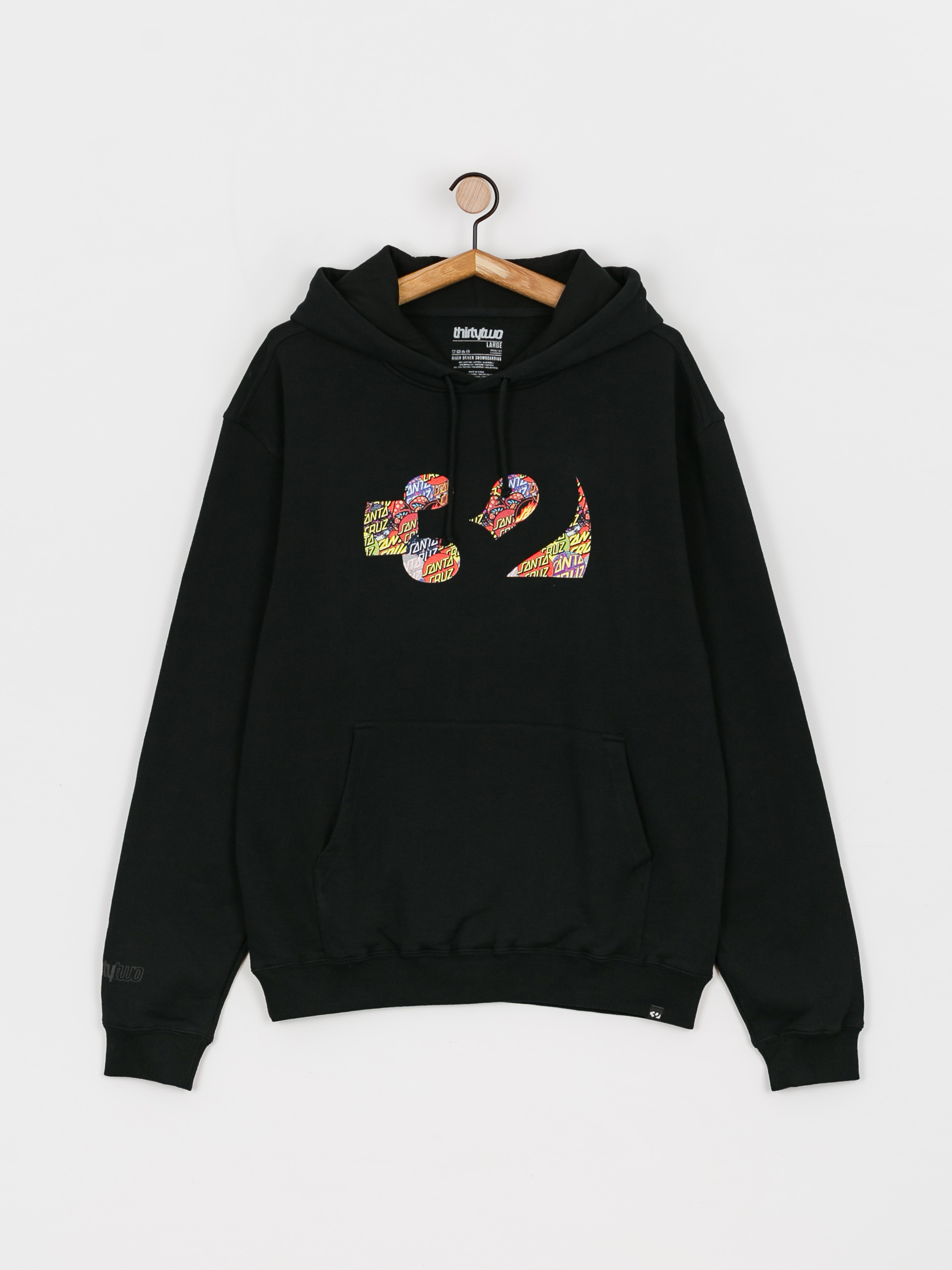 Pánska Termomikina  ThirtyTwo X Santa Cruz HD (black)