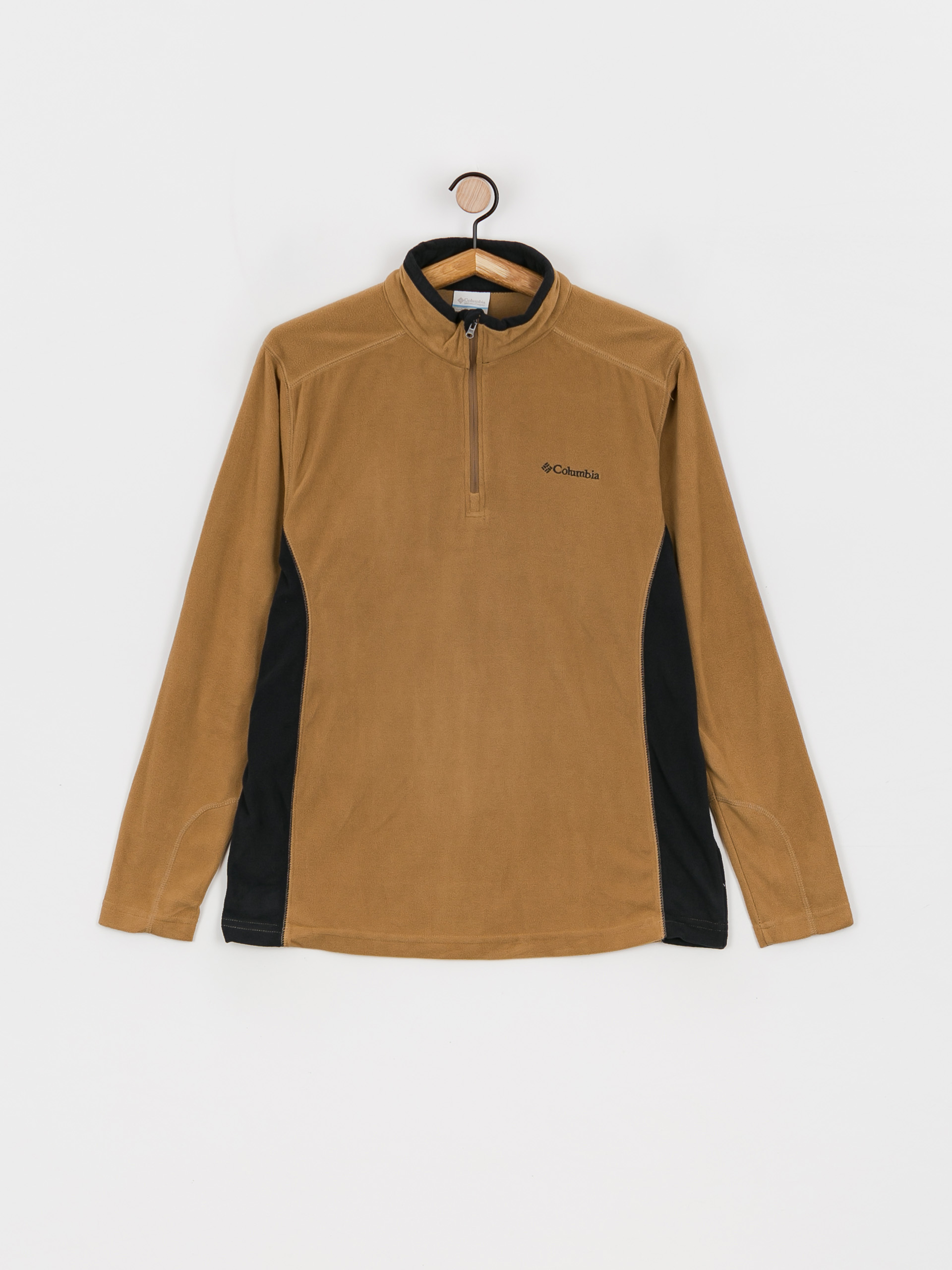 Pánsky Flísová mikina Columbia Klamath Range II Half Zip (delta black)