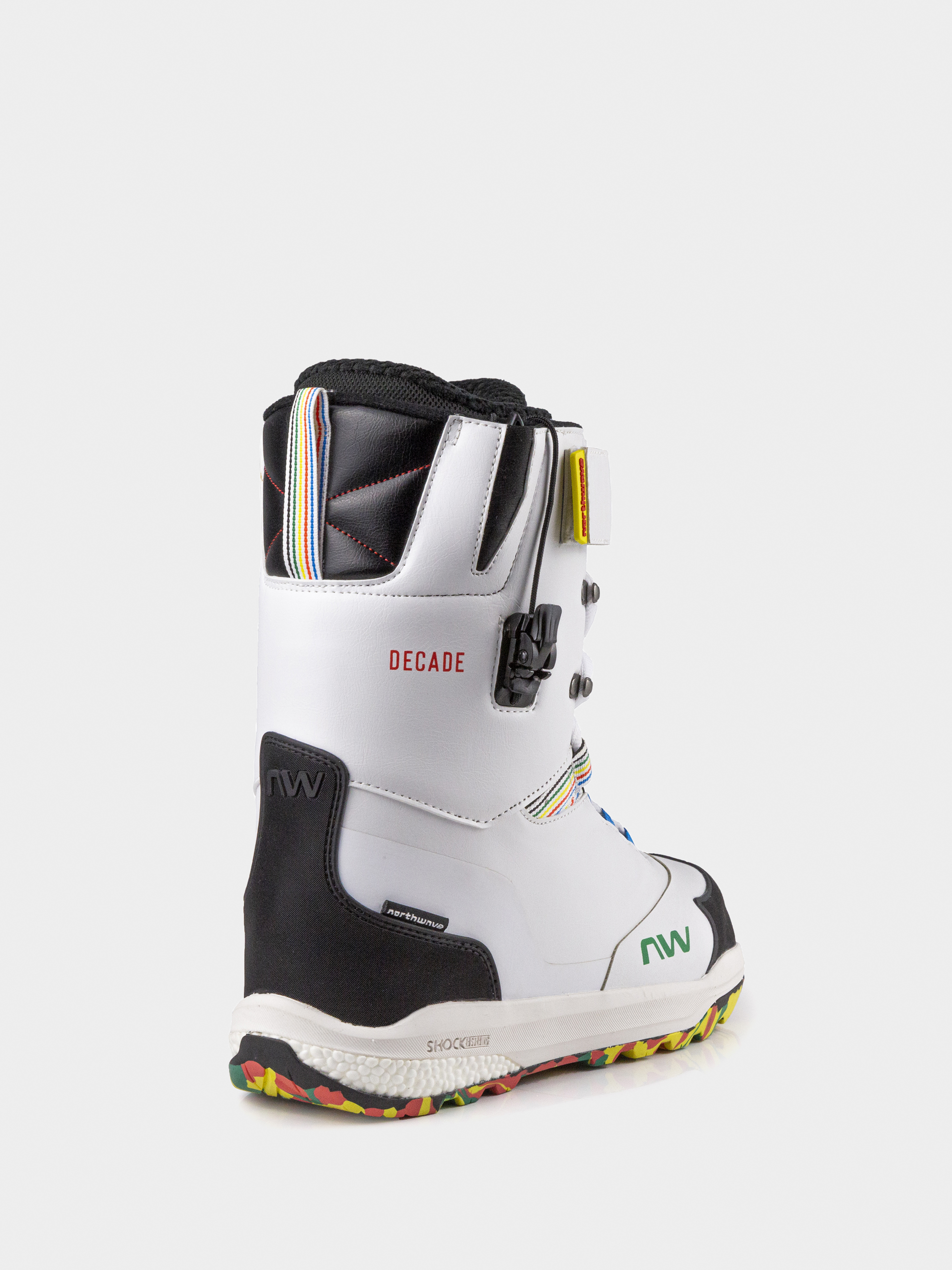 Pánske Obuv na snowboard Northwave Decade Pro (white/multicolor)