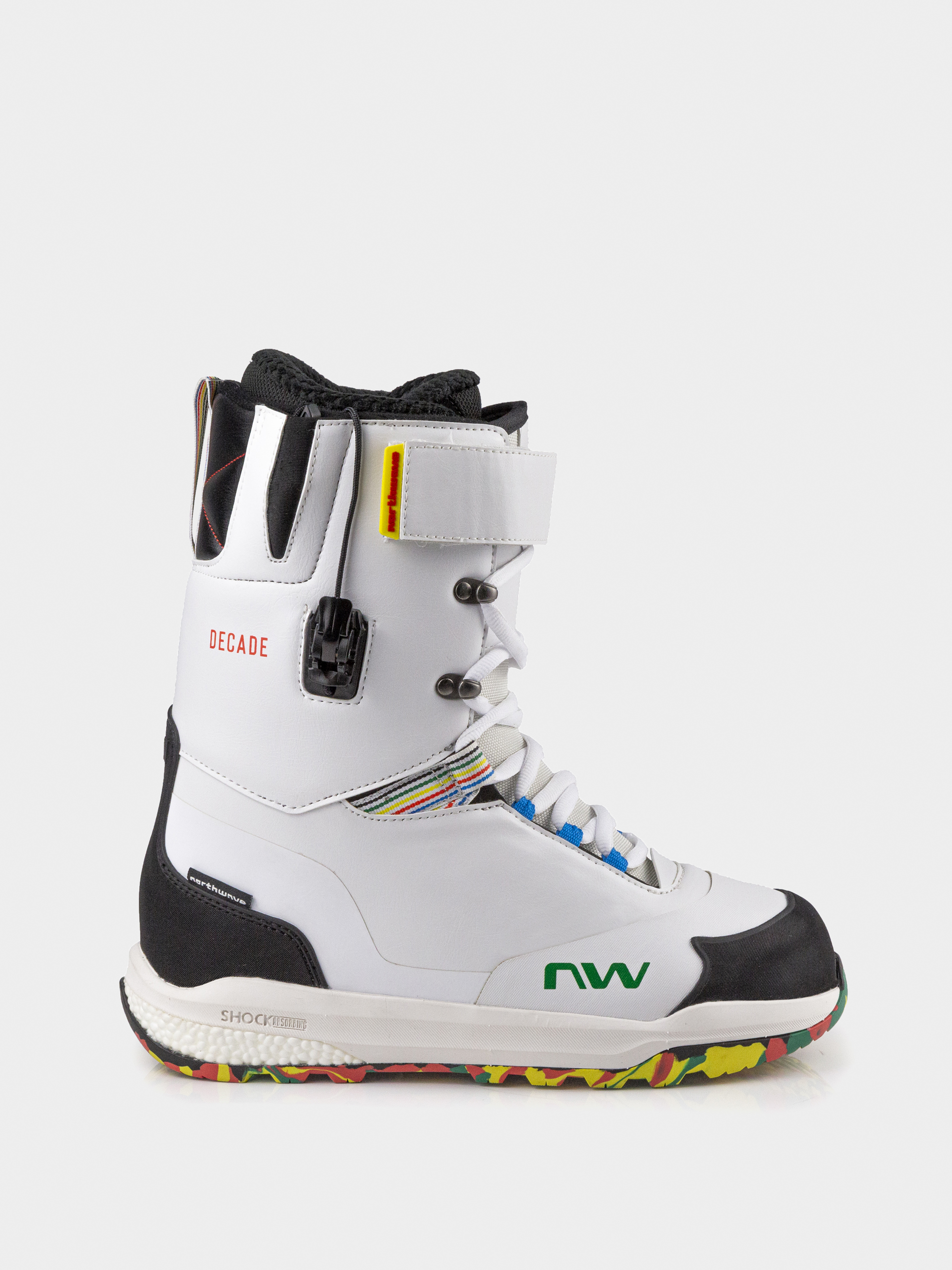 Obuv na snowboard Northwave Decade Pro (white/multicolor)