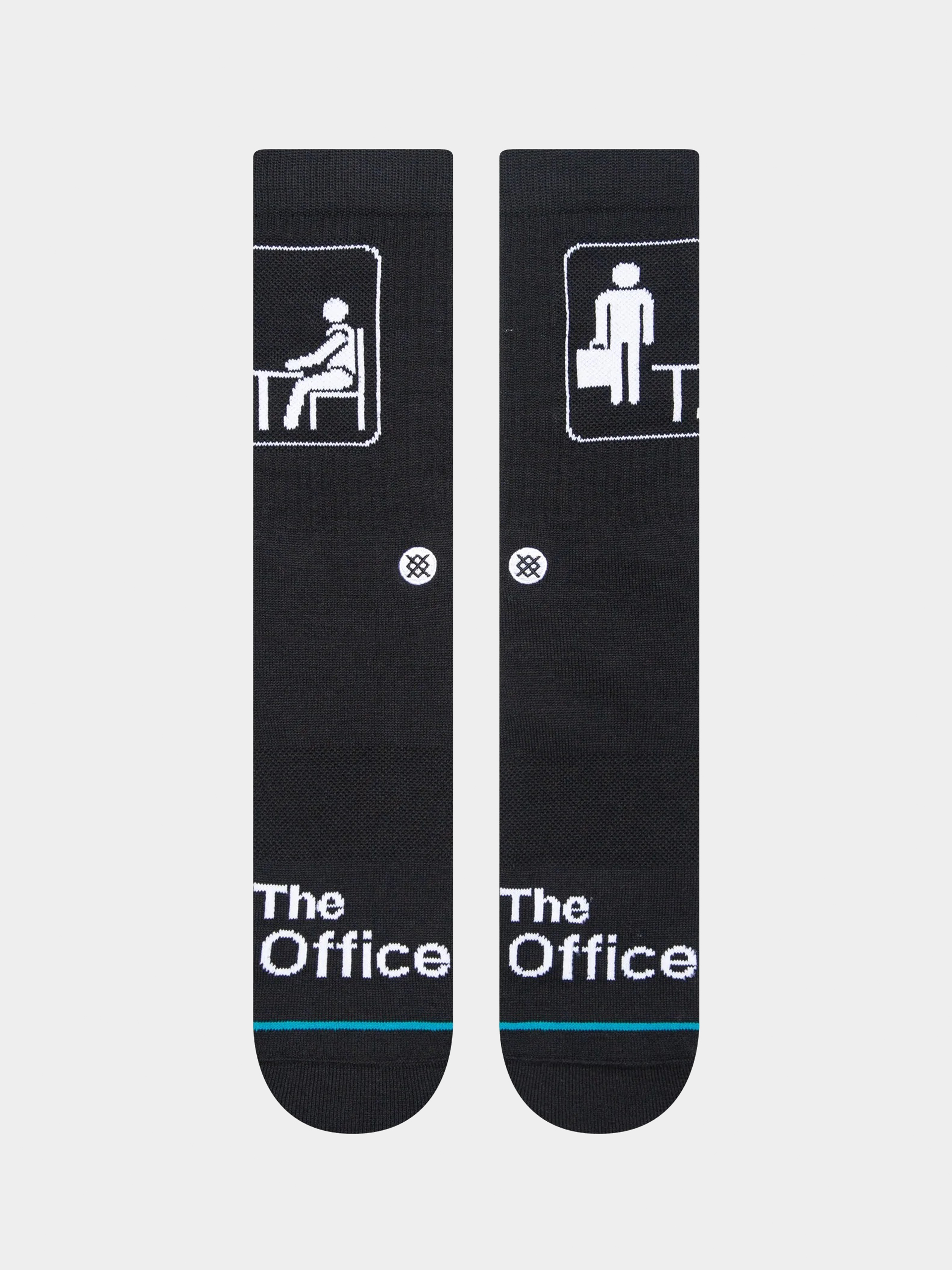 Ponožky Stance The Office Intro (black)