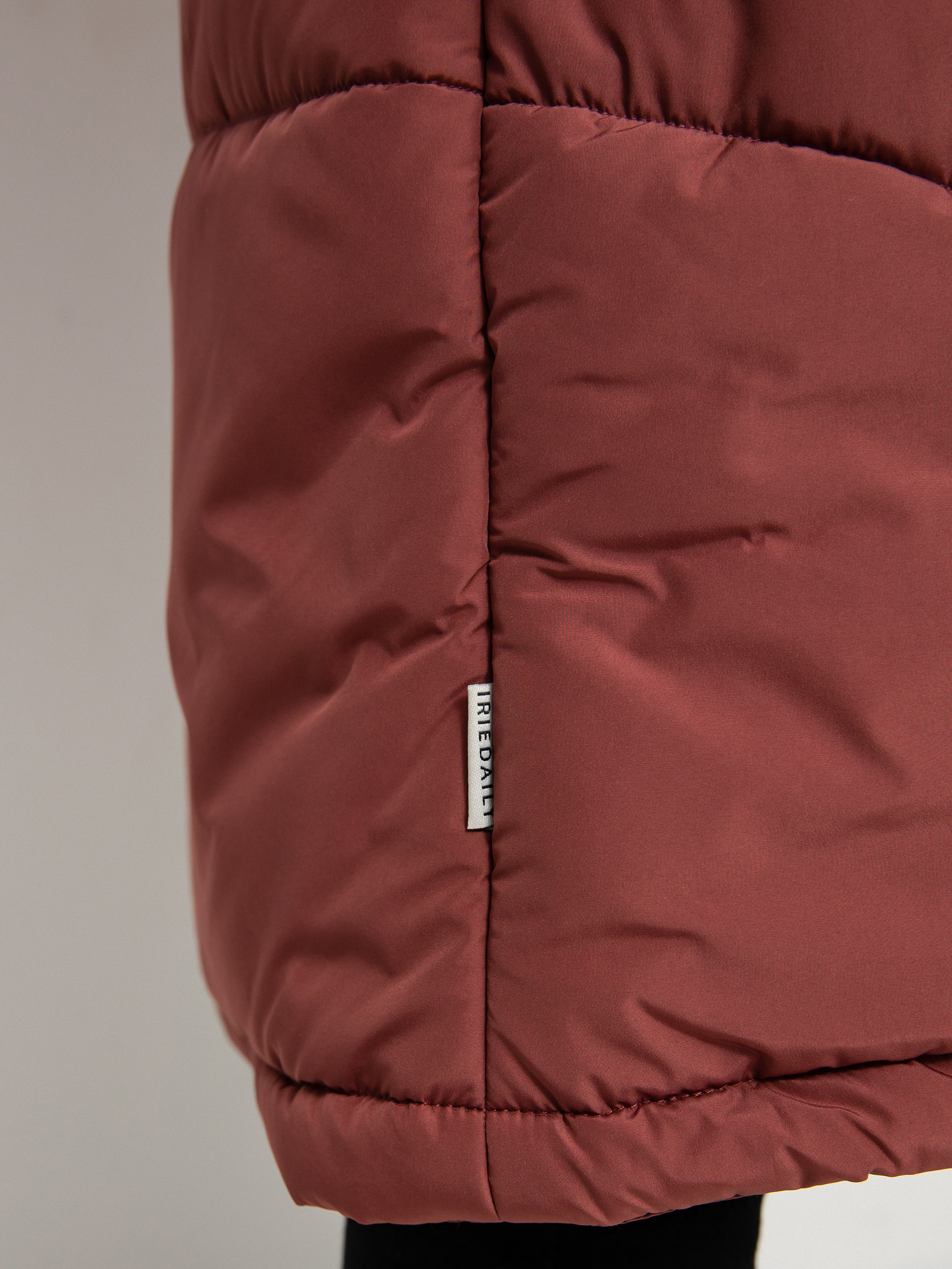 Kabát Iriedaily Paddie Coat Wmn (earth red)