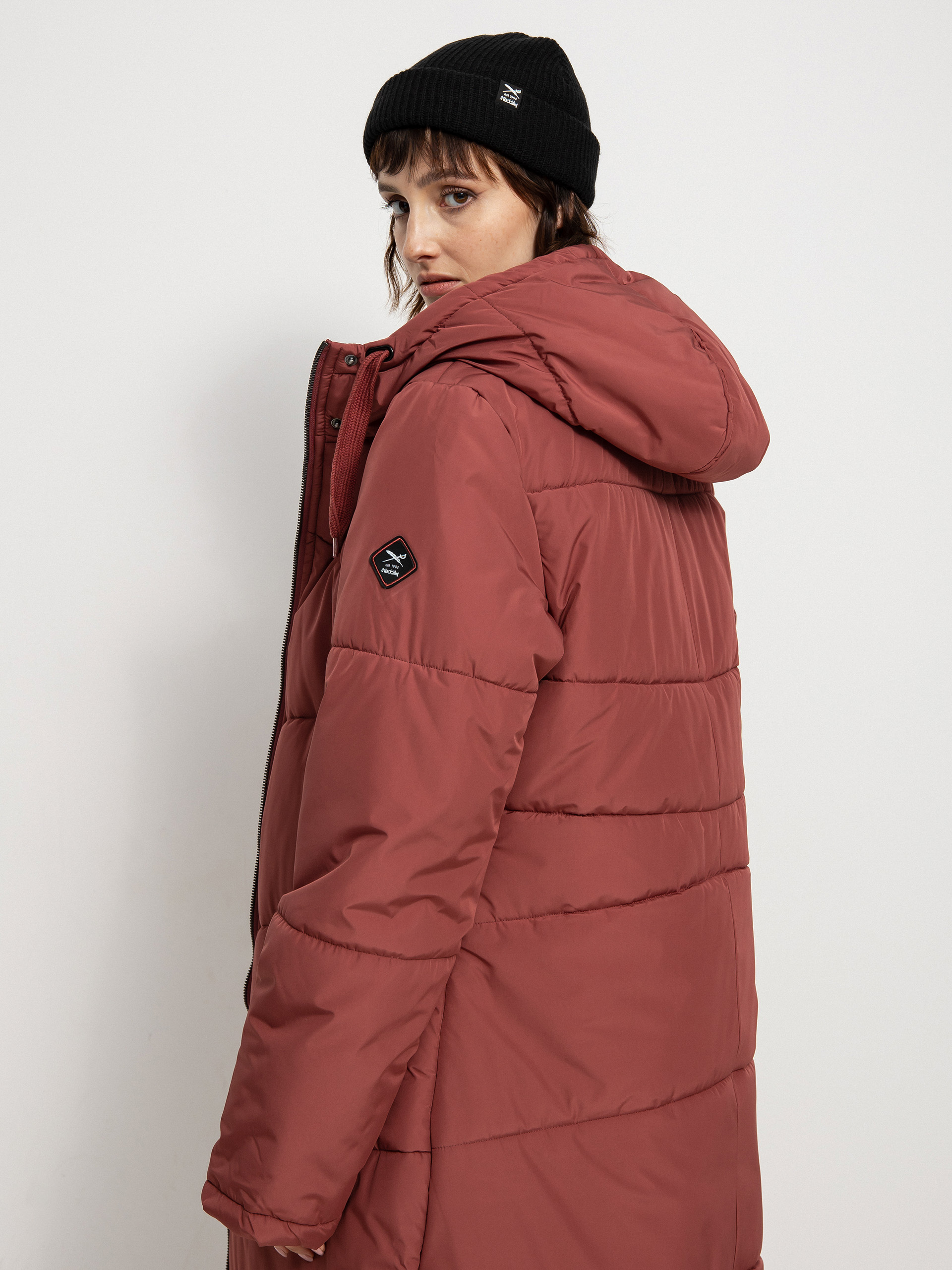 Kabát Iriedaily Paddie Coat Wmn (earth red)