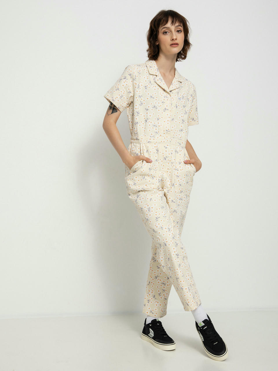 Dámsky Kombinéza RVCA Nightshift Jumpsuit (afterglow)