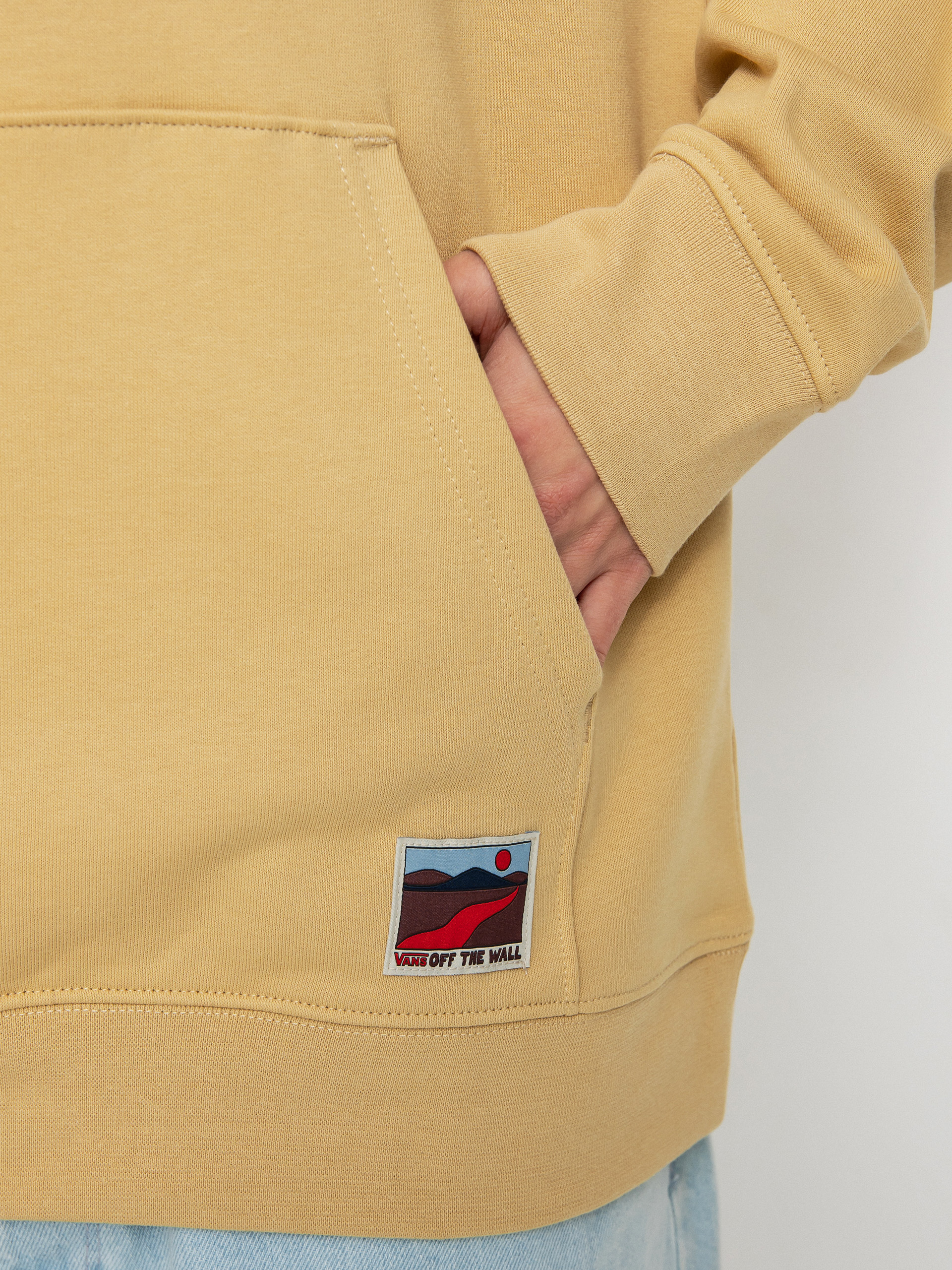 Mikina s kapucňou Vans Outdoor Club HD (taos taupe)