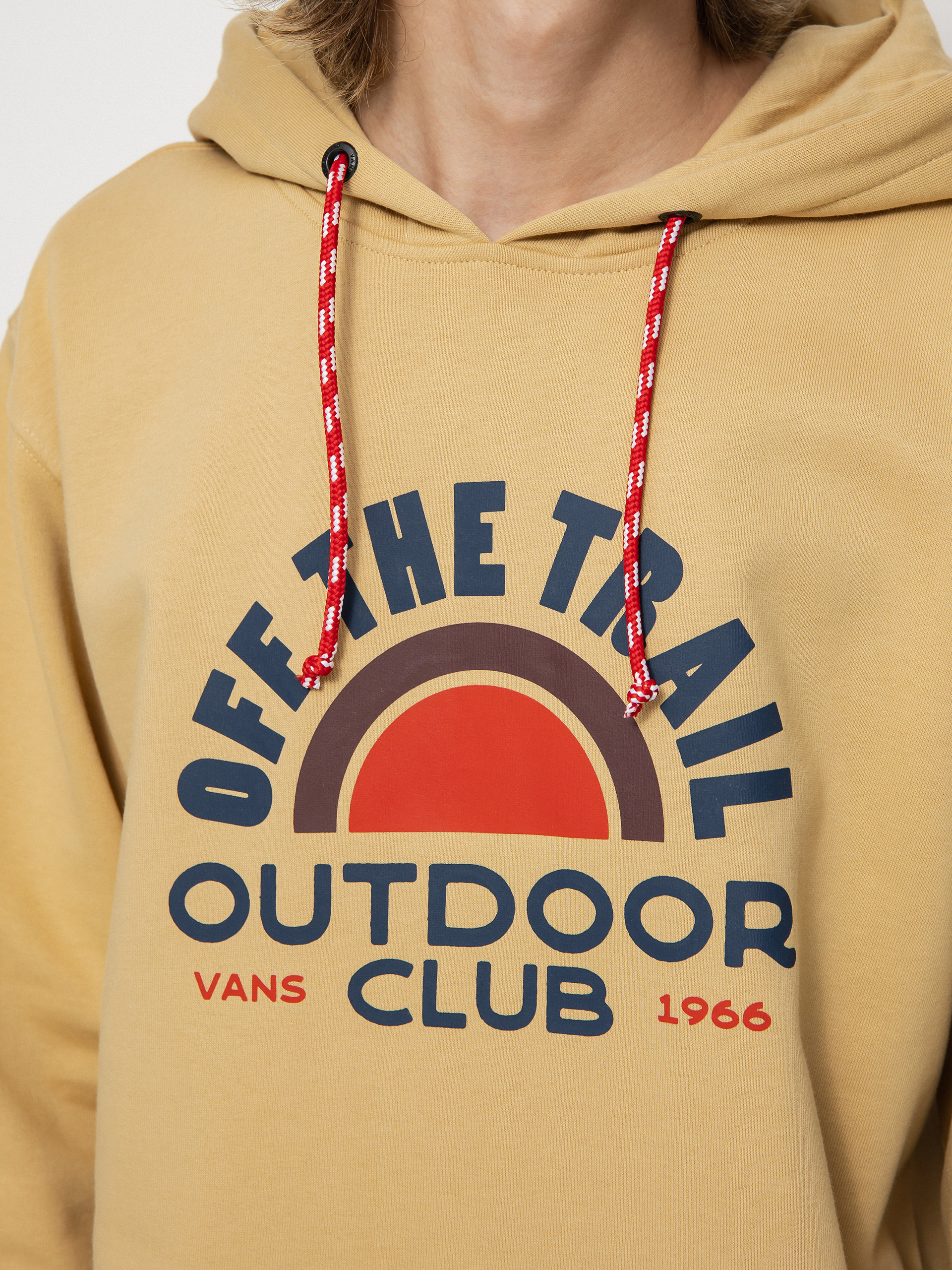 Mikina s kapucňou Vans Outdoor Club HD (taos taupe)