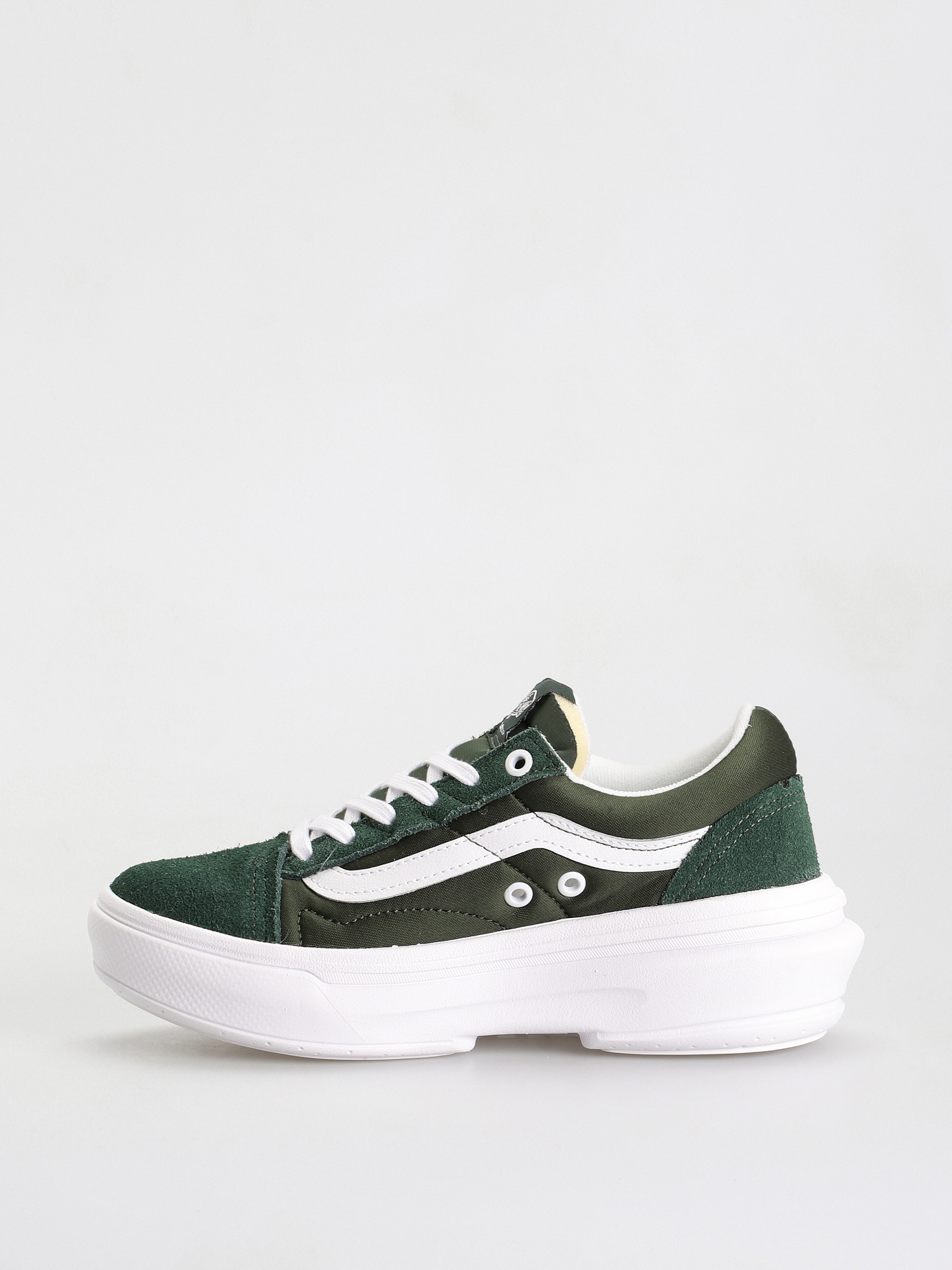 Topánky Vans Old Skool Overt CC (dark green/white)