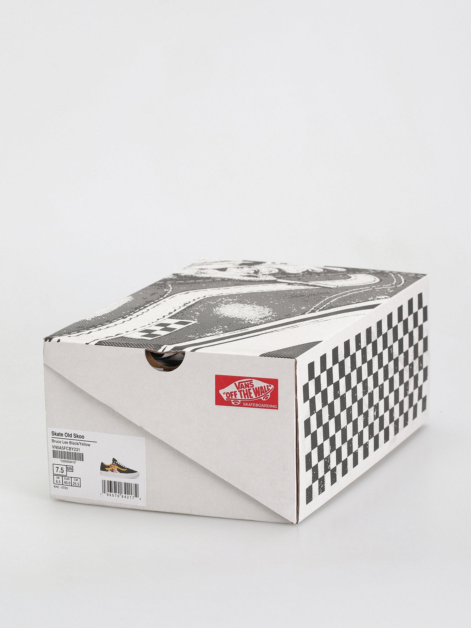 Topánky Vans Skate Old Skool (bruce lee black/yellow)