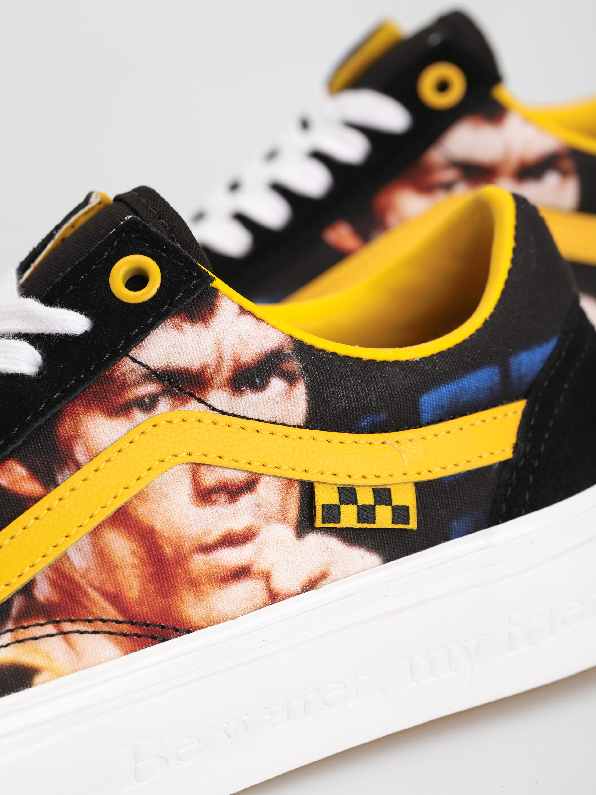 Topánky Vans Skate Old Skool (bruce lee black/yellow)