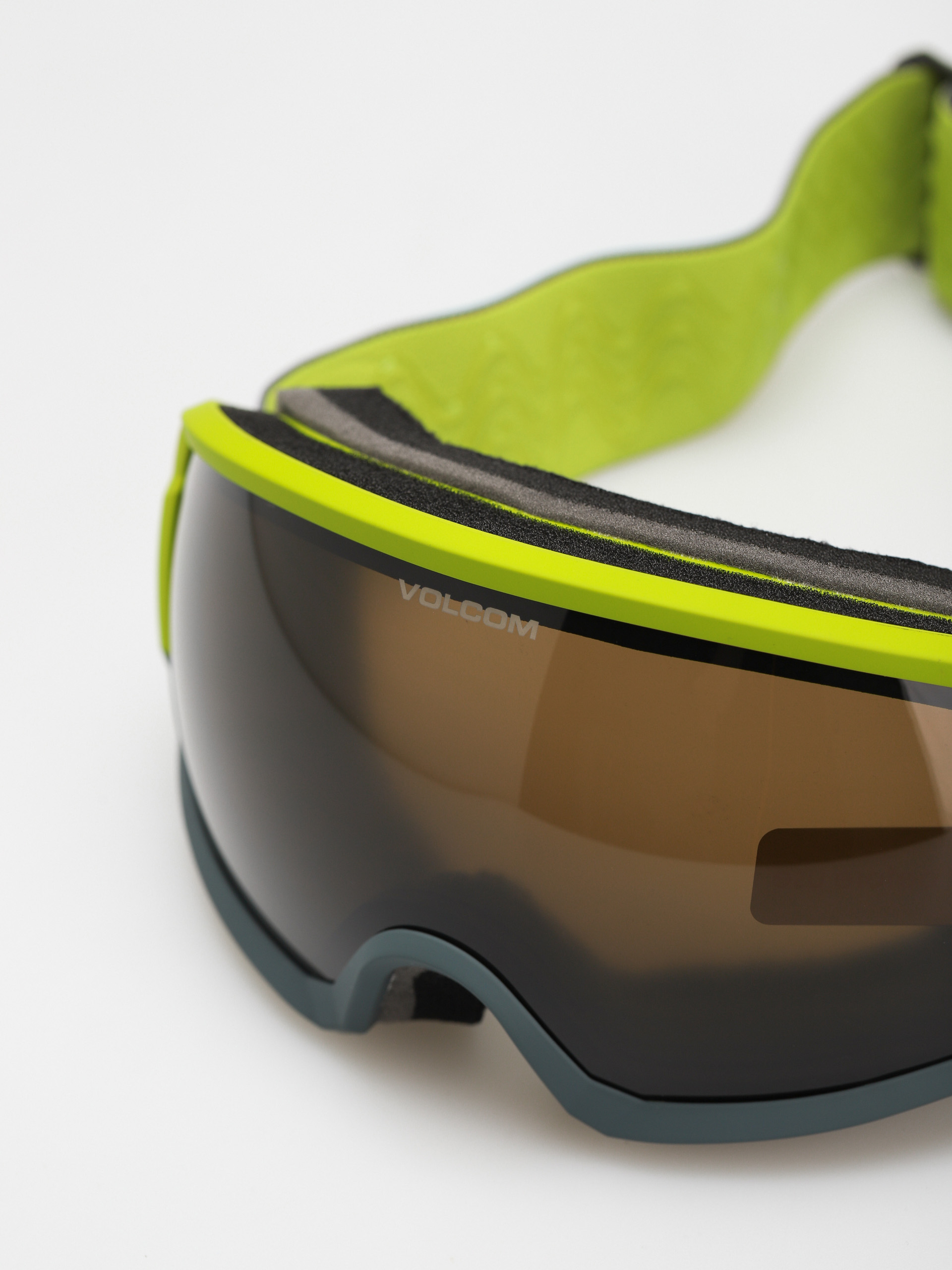 Snowboardové okuliare Volcom Migrations (citrus/grey bronze)