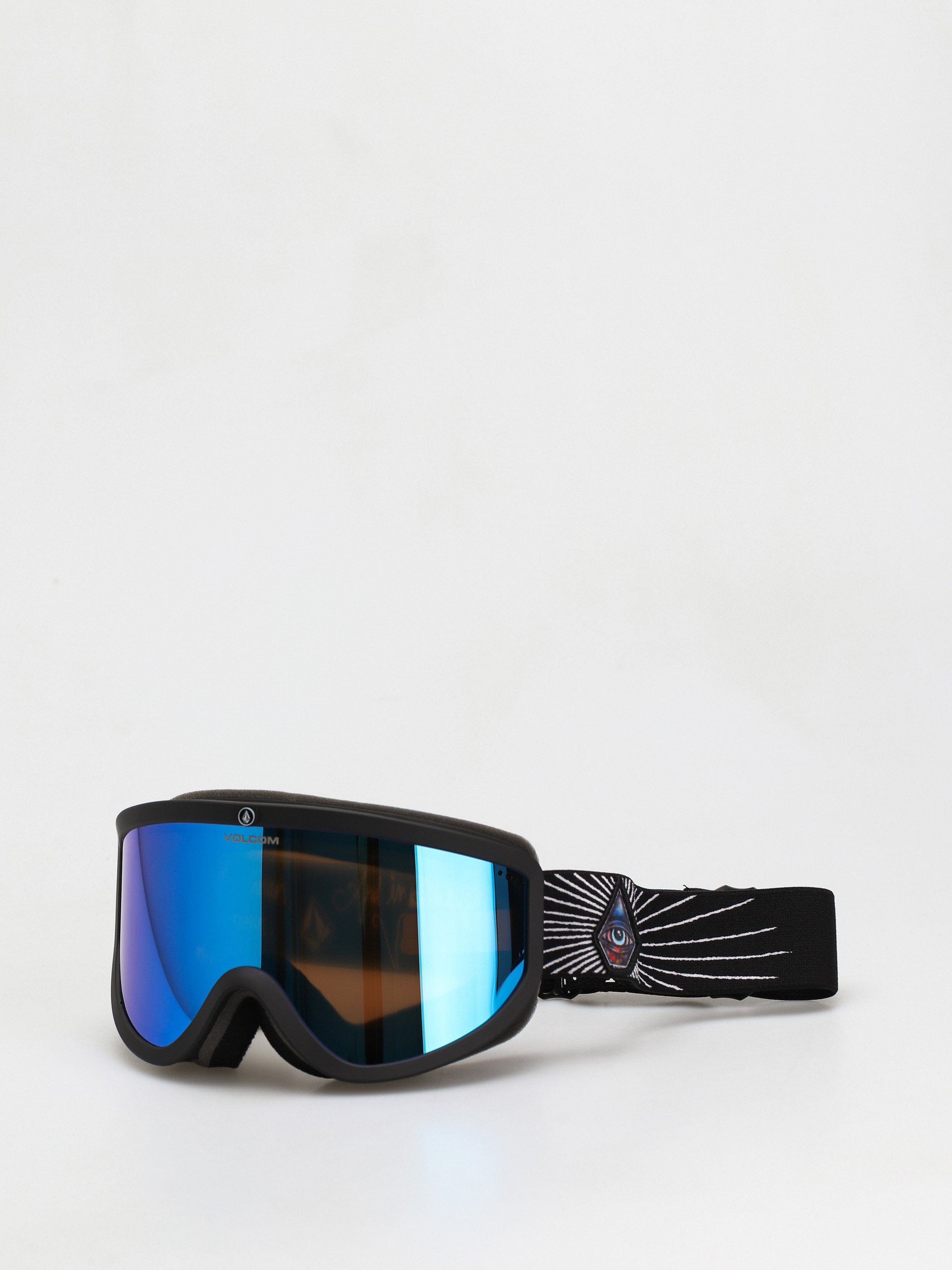 Snowboardové okuliare Volcom Footprints (jamie lynn blue chrome)