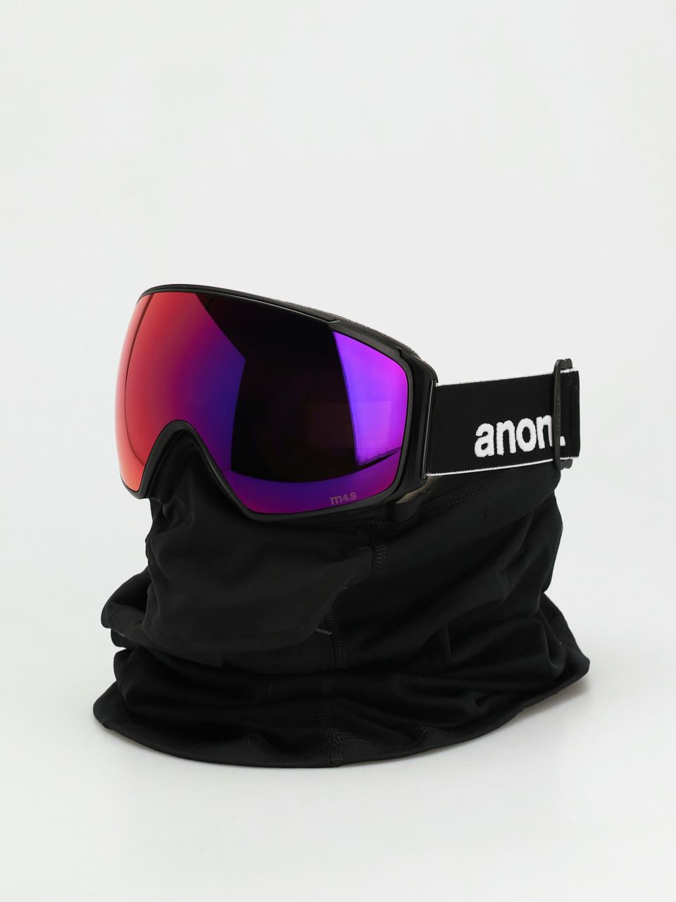 Snowboardové okuliare Anon M4S Toric Mfi (black/perceive sunny red/perceive cloudy burst)