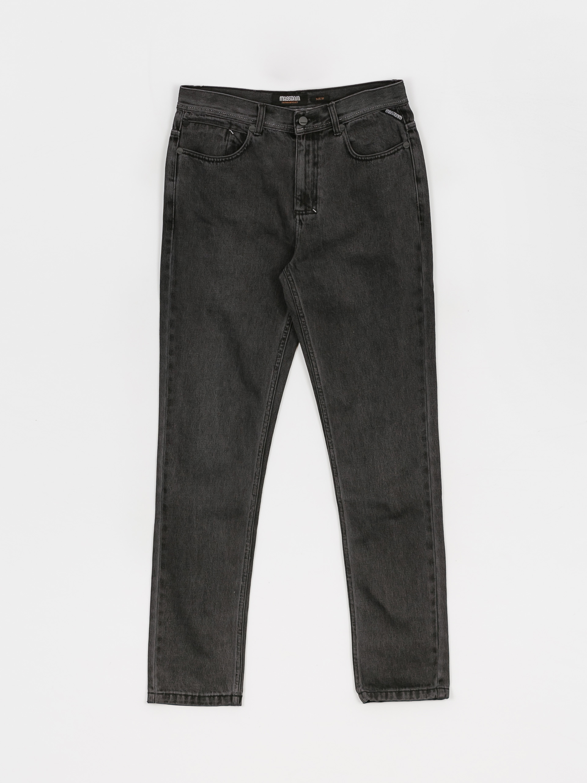 Nohavice MassDnm Signature 2.0 Jeans Tapered Fit (black washed)