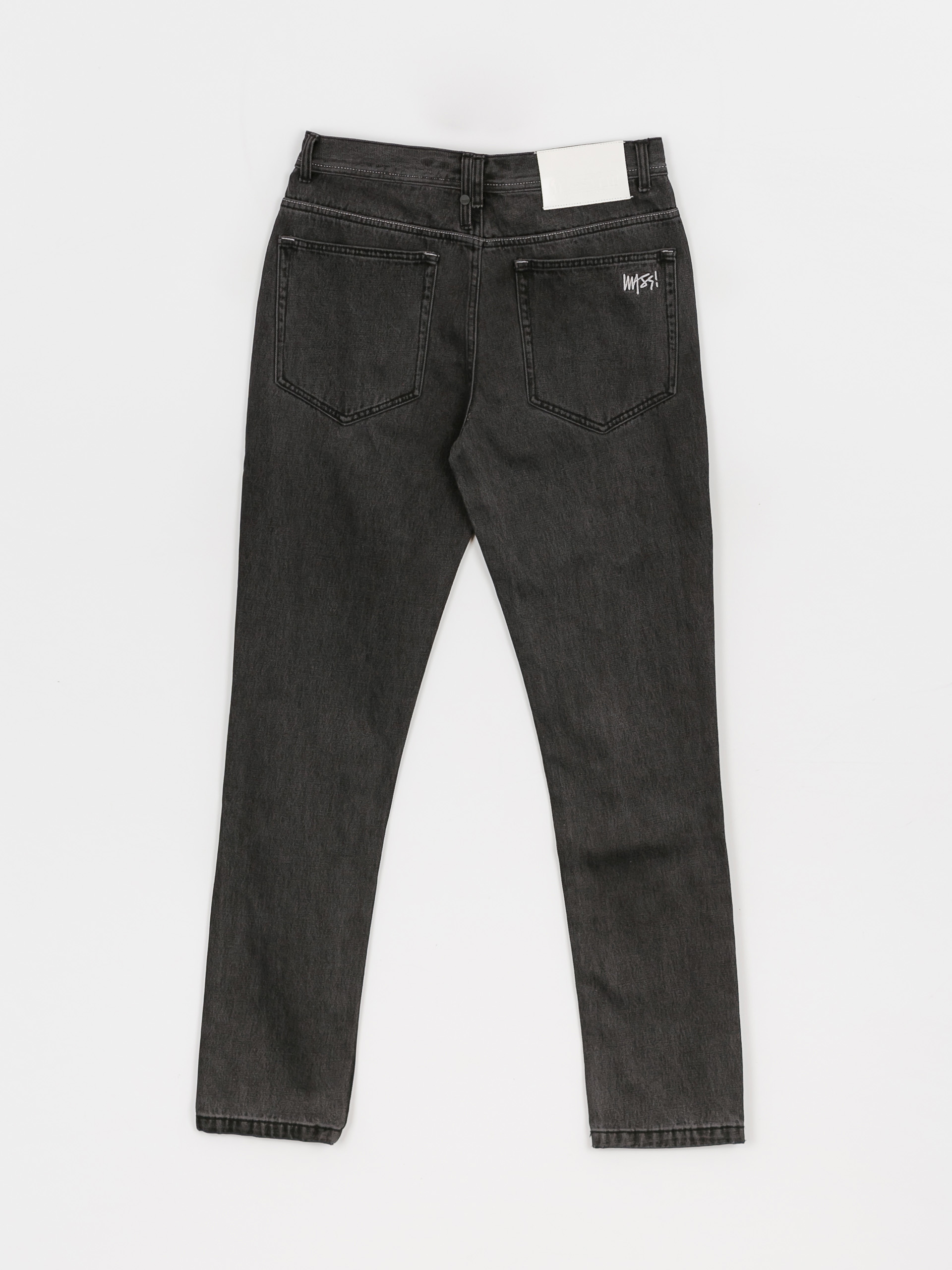 Nohavice MassDnm Signature 2.0 Jeans Tapered Fit (black washed)