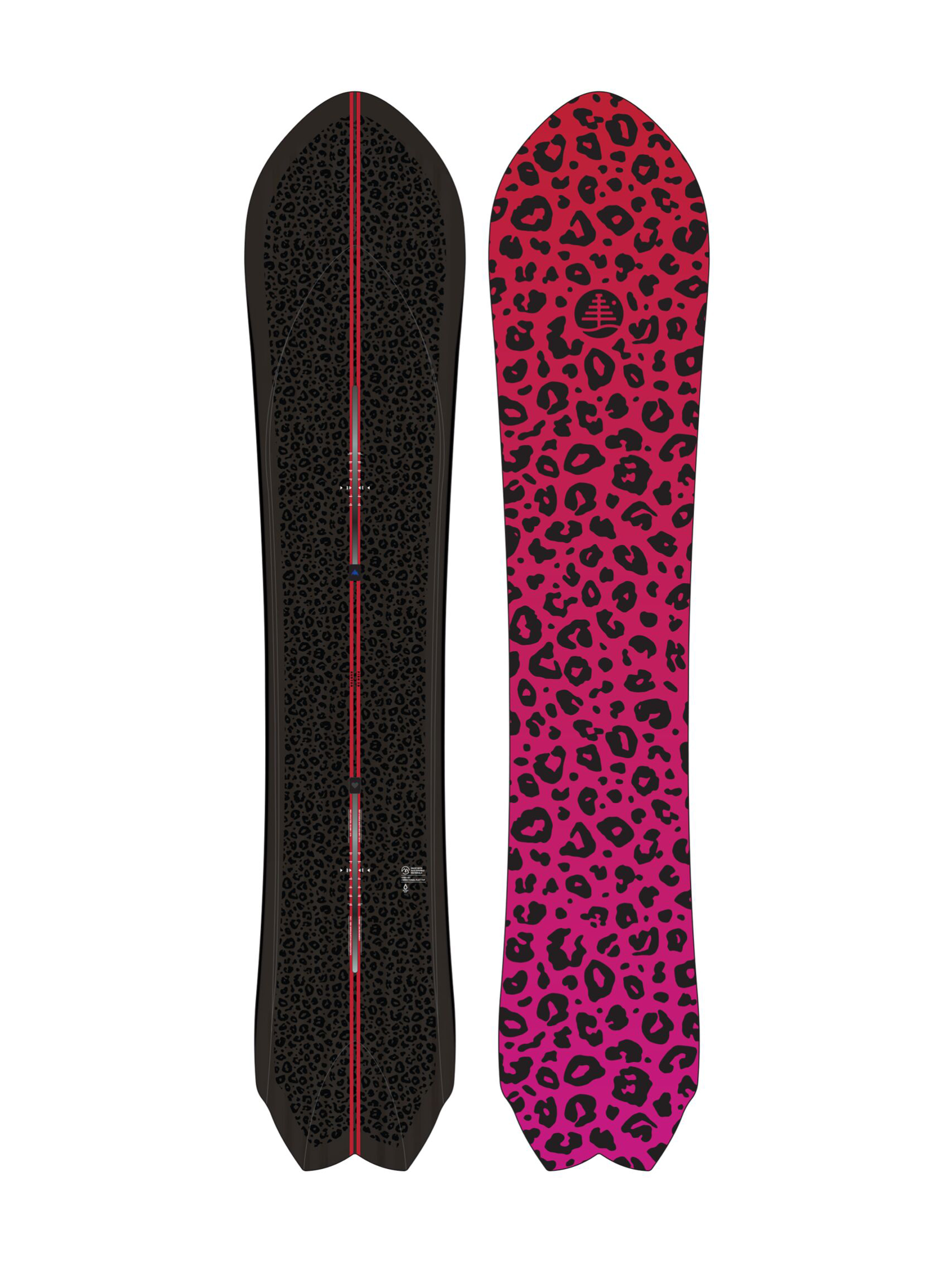Pánska Snowboard Burton Fish 3D Directional Flat Top 