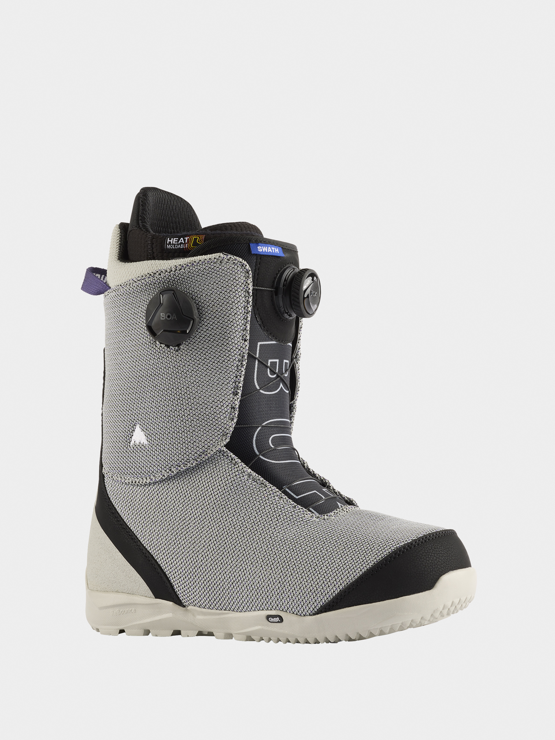 Pánske Obuv na snowboard Burton Swath Boa (gray/multi)