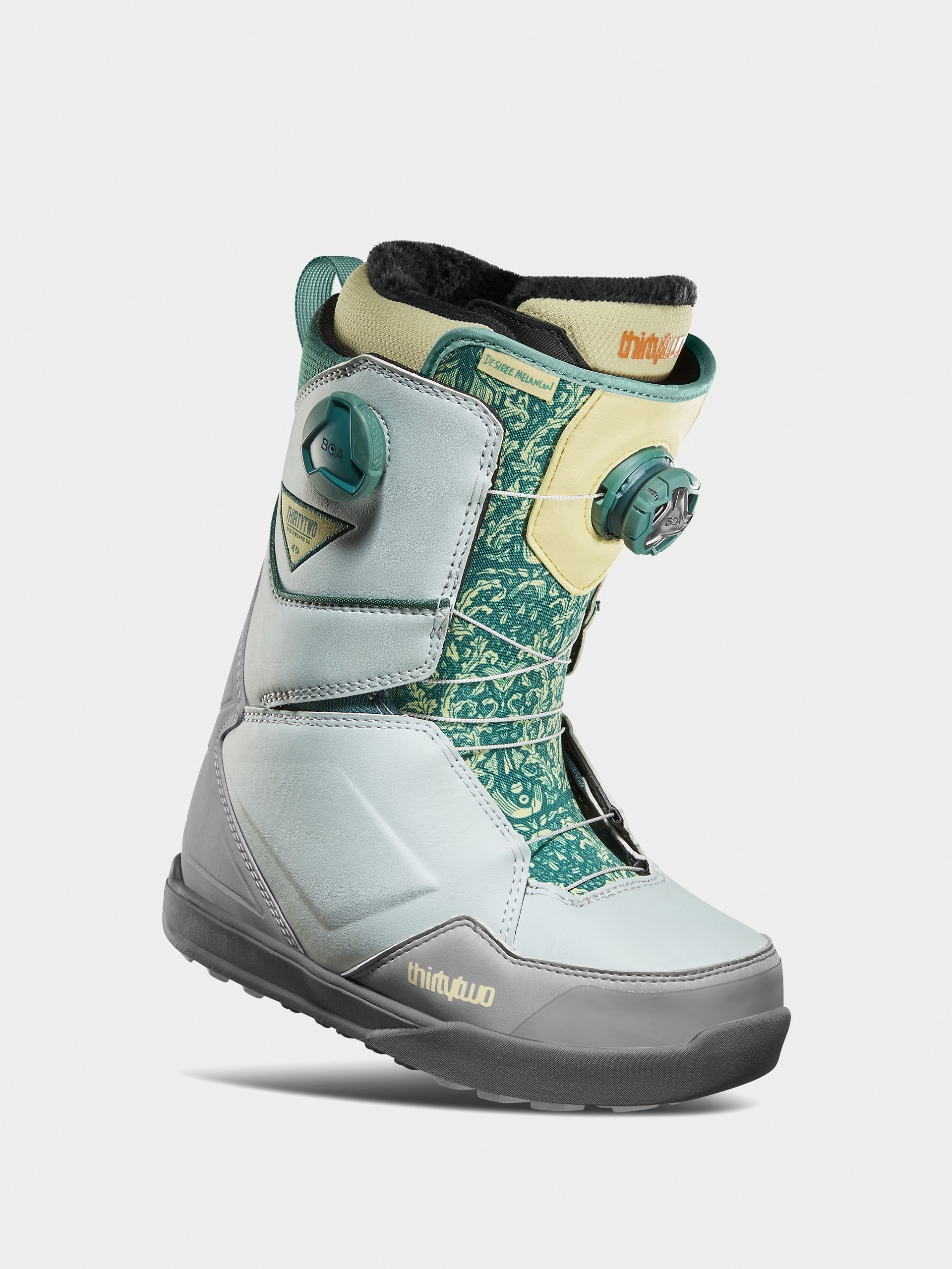 Dámske Obuv na snowboard ThirtyTwo Lashed Double Boa Melancon (grey/green)