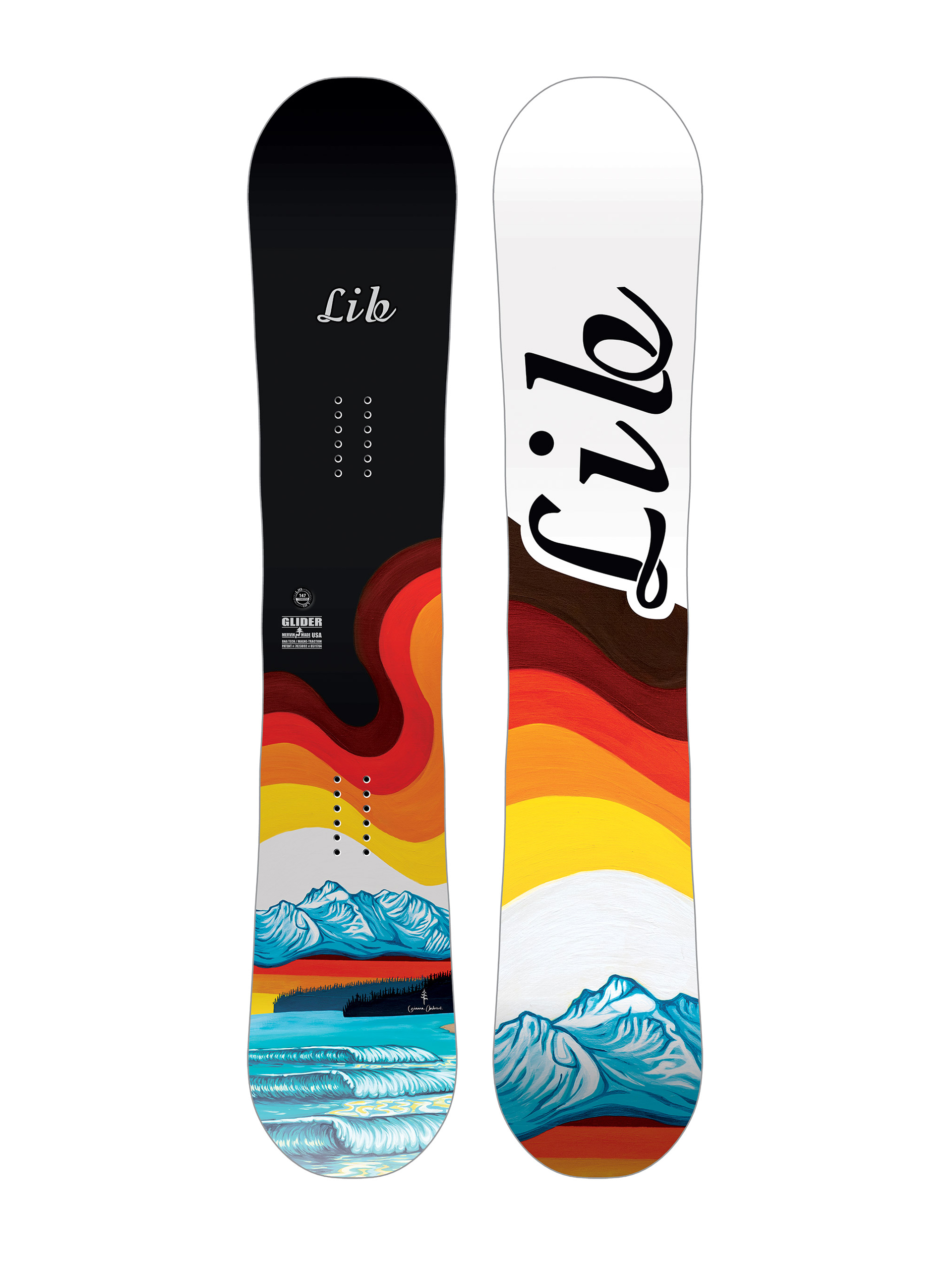 Dámska Snowboard Lib Tech Glider 