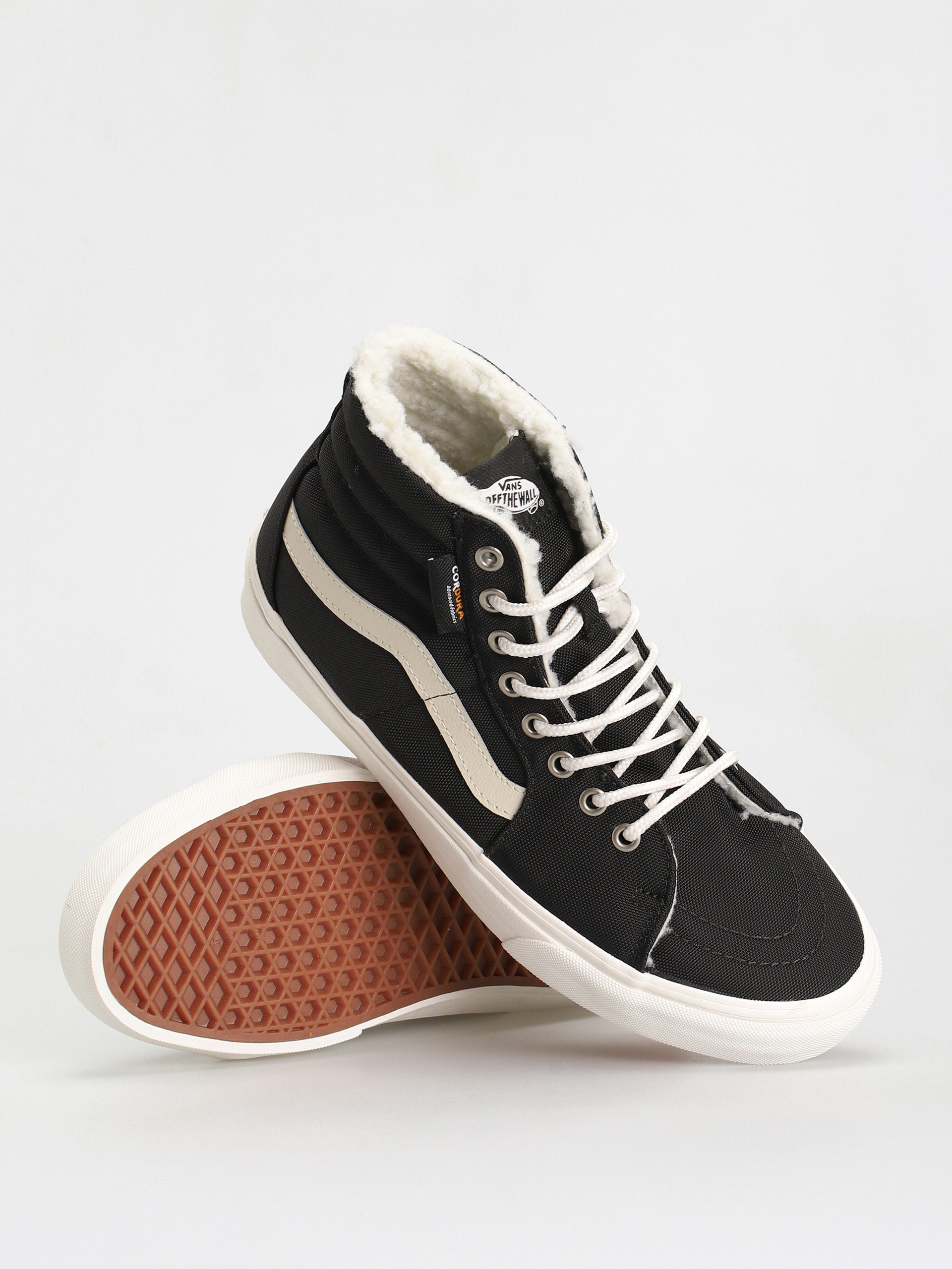 Topánky Vans Sk8 Hi (cordura sherpa black/marshmallow)