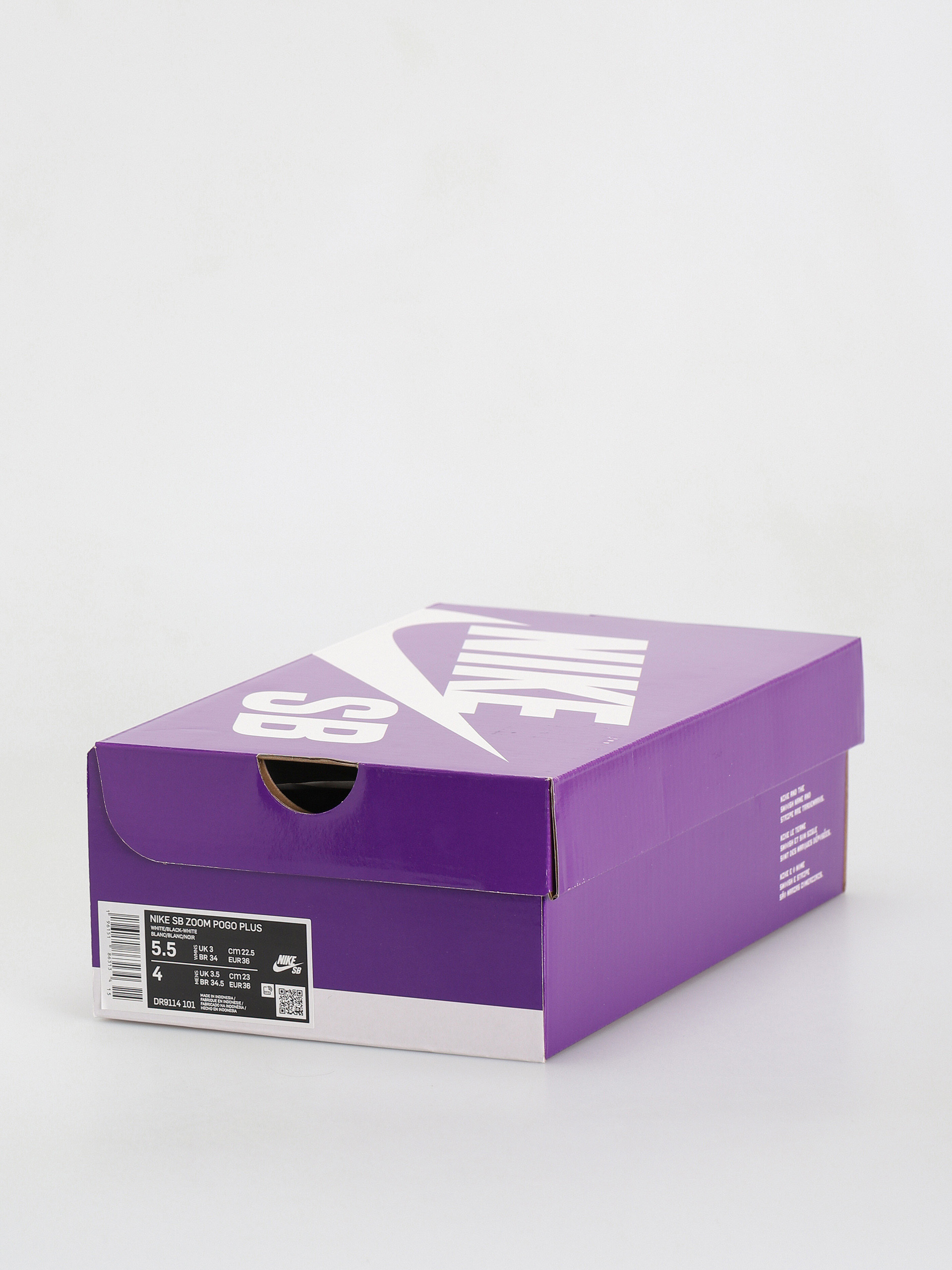 Topánky Nike SB Pogo (white/black white gum light brown)