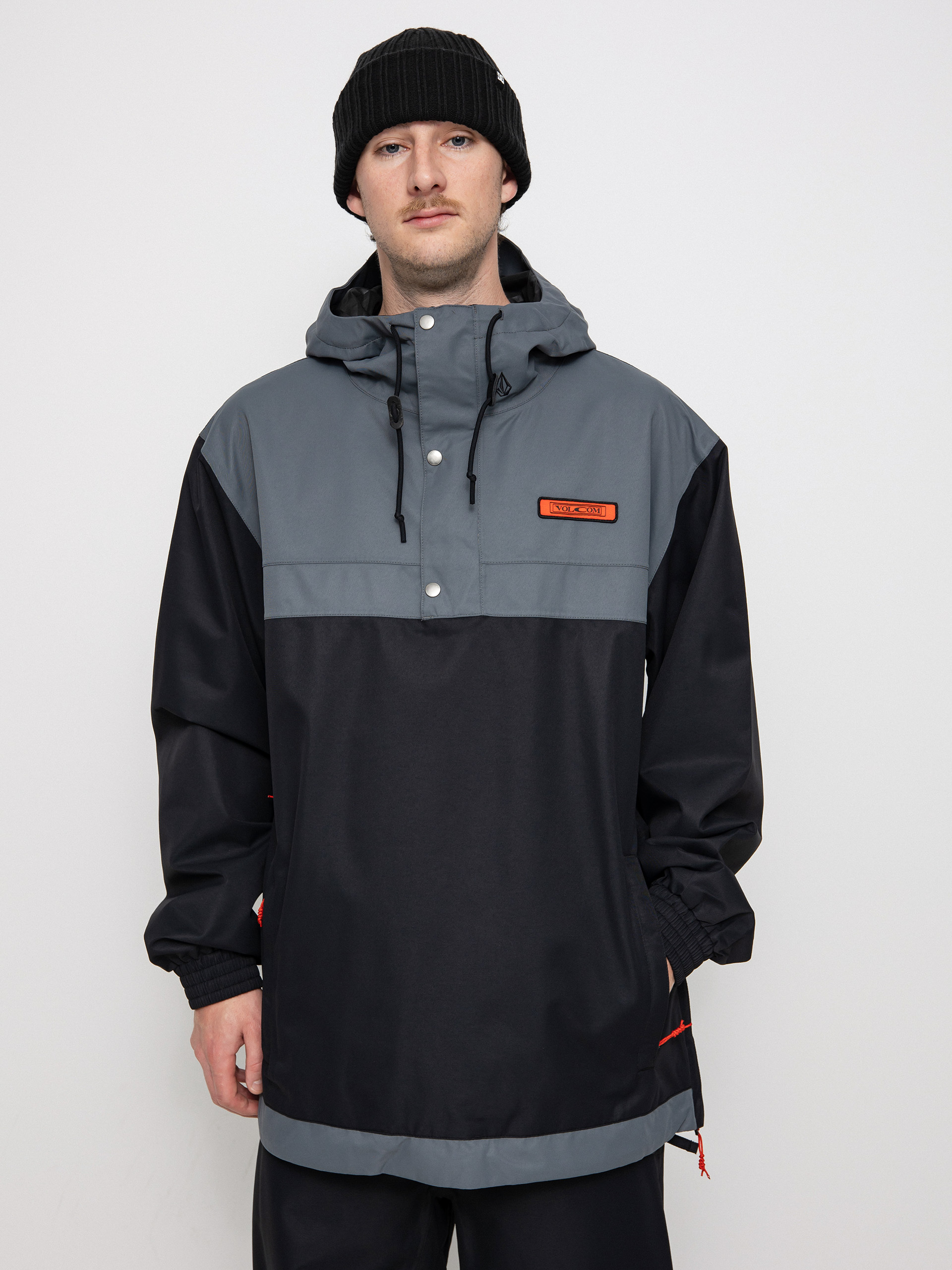 Pánska Snowboardová bunda Volcom Longo Pullover (black)