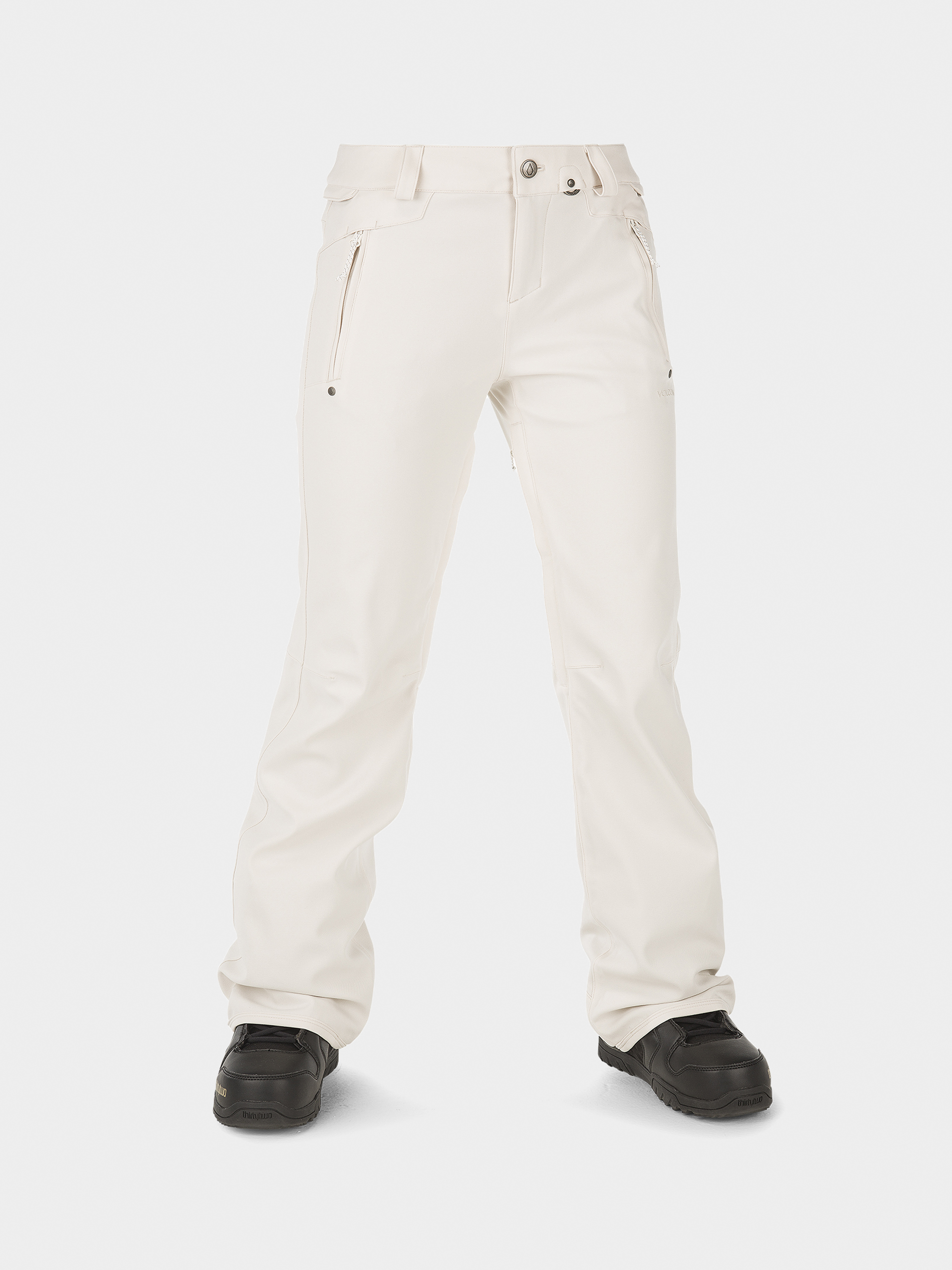 Dámske Snowboardové nohavice Volcom Species Stretch (off white)