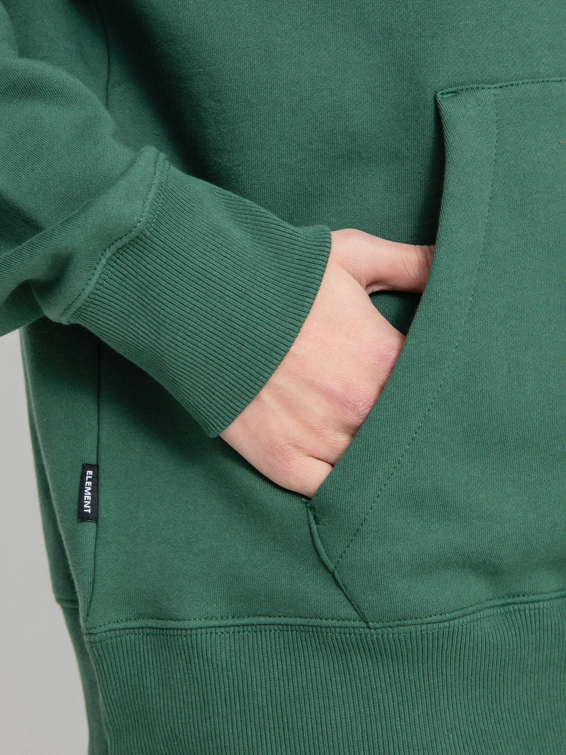 Mikina s kapucňou Element Pexe Ftp HD (sequoia green)