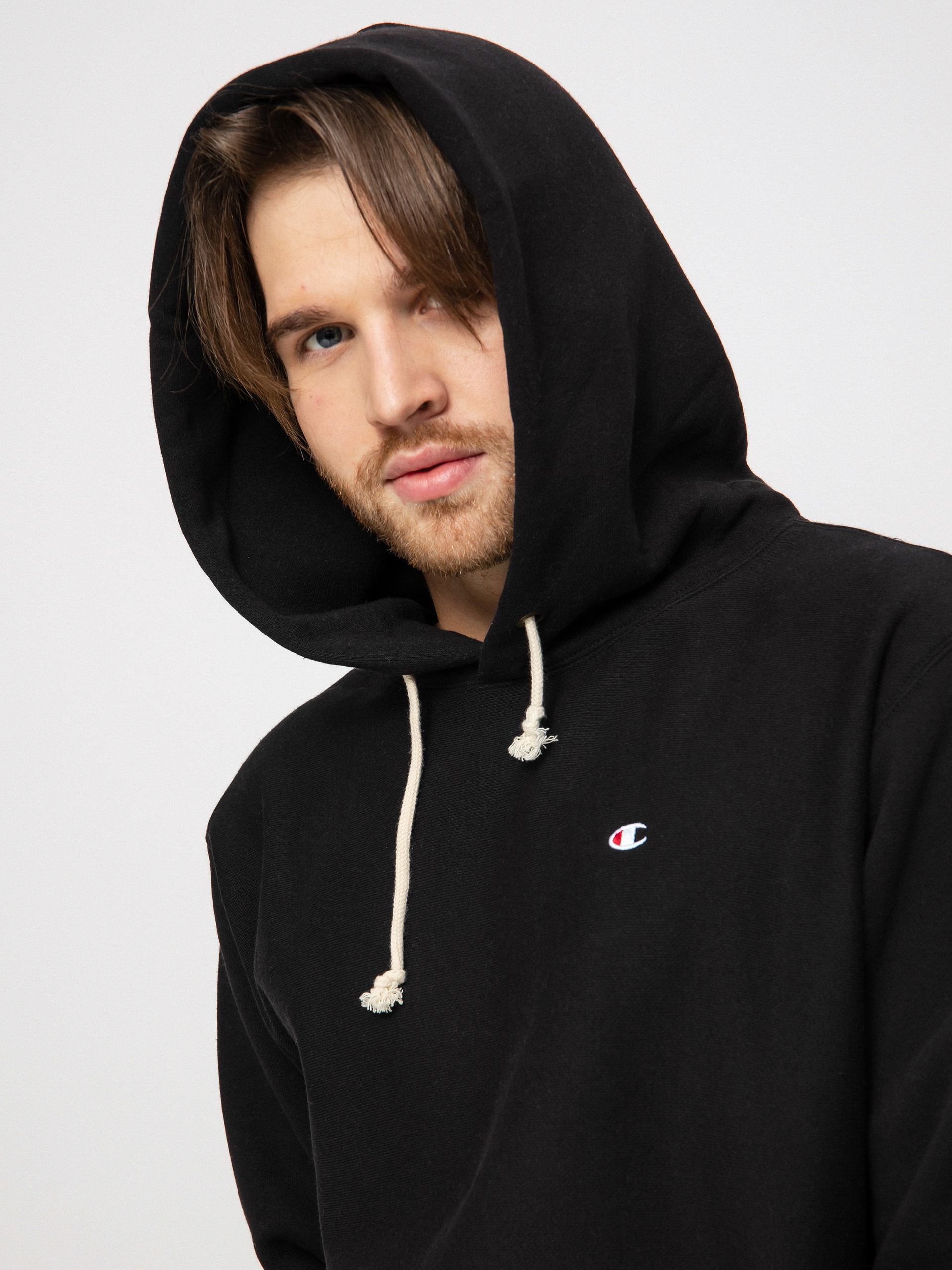 Mikina s kapucňou Champion Hooded Sweatshirt 217976 HD (nbk)