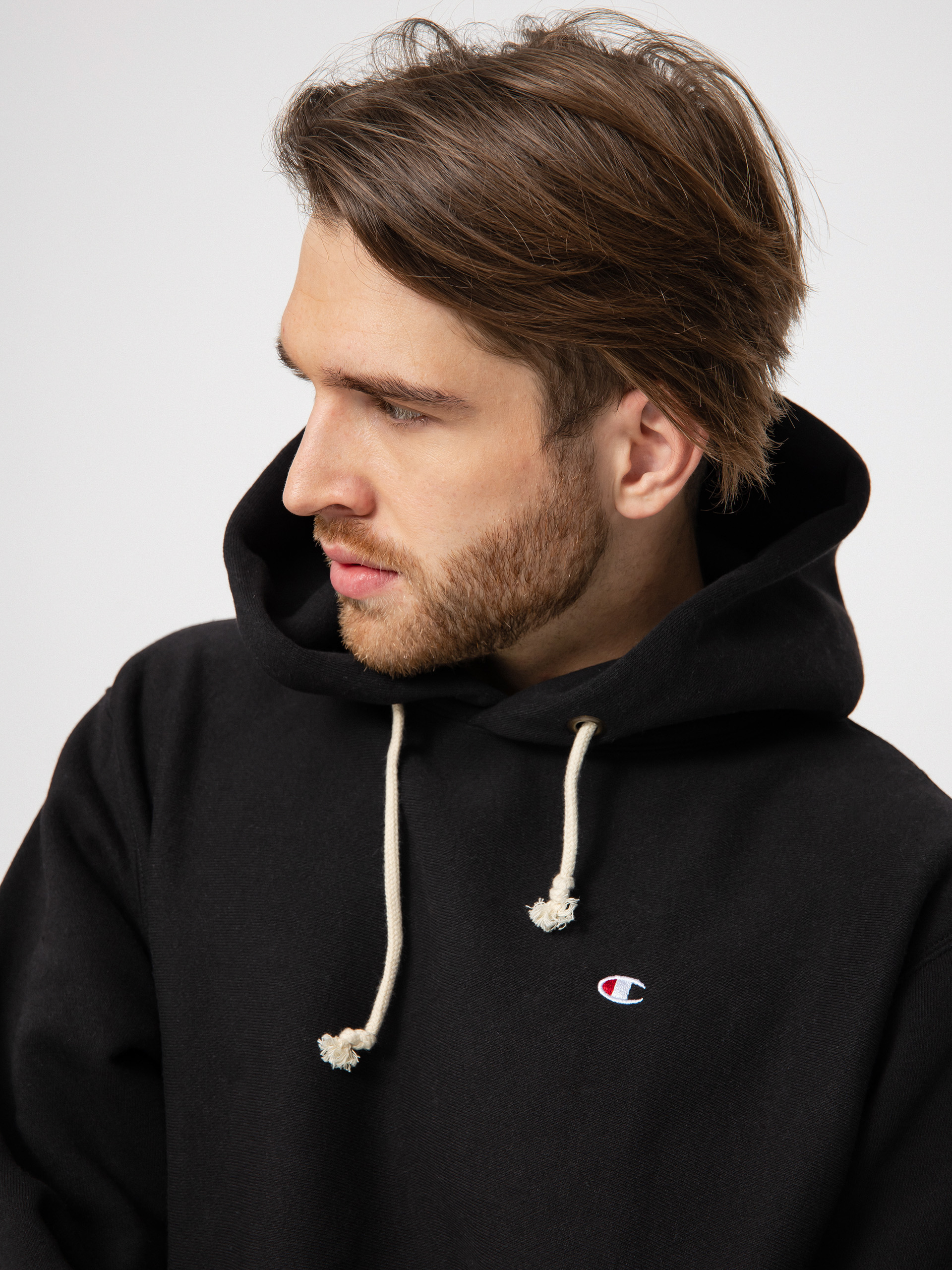 Mikina s kapucňou Champion Hooded Sweatshirt 217976 HD (nbk)