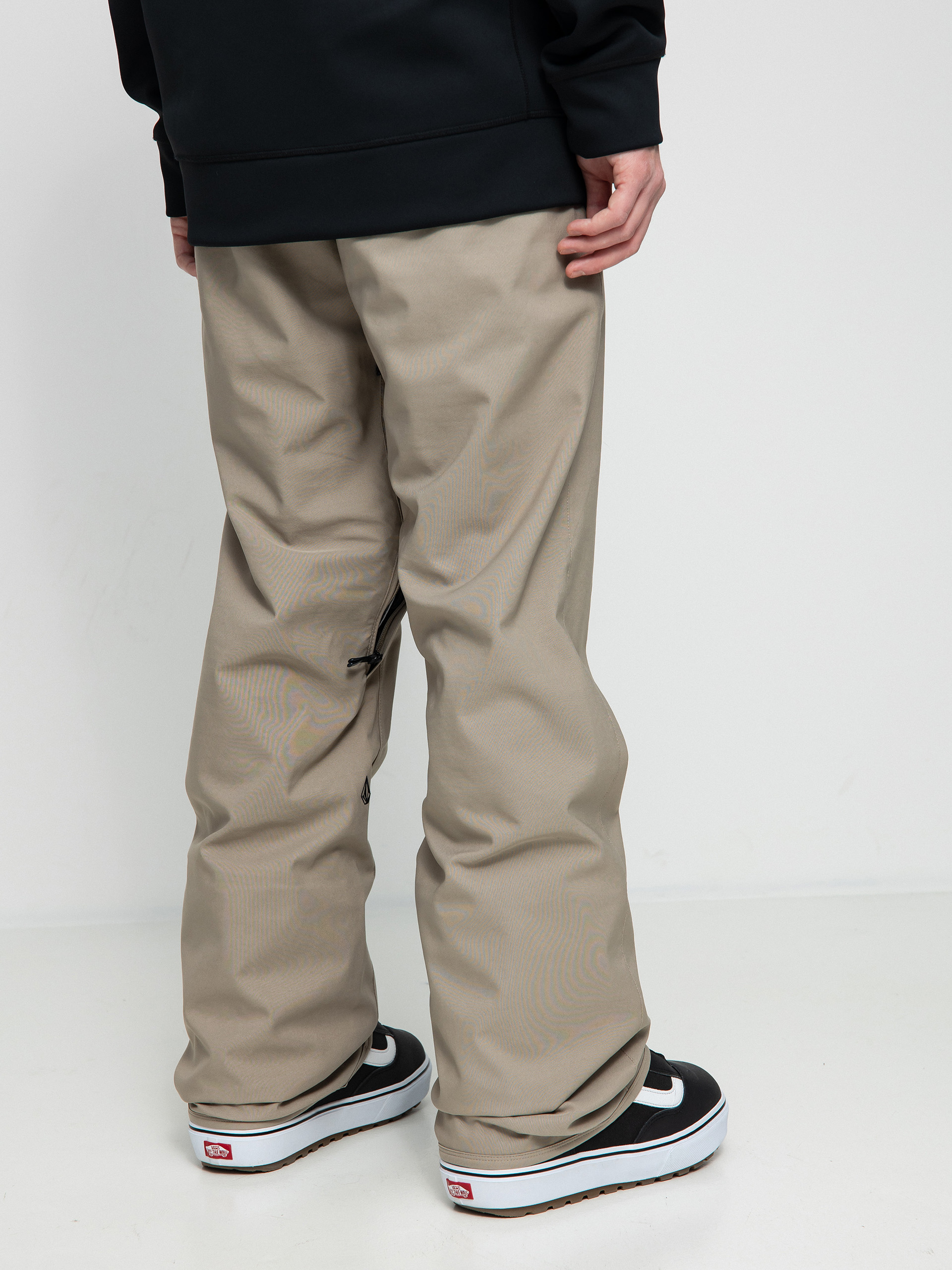 Pánske Snowboardové nohavice Volcom Freakin Snow Chino (dark khaki)