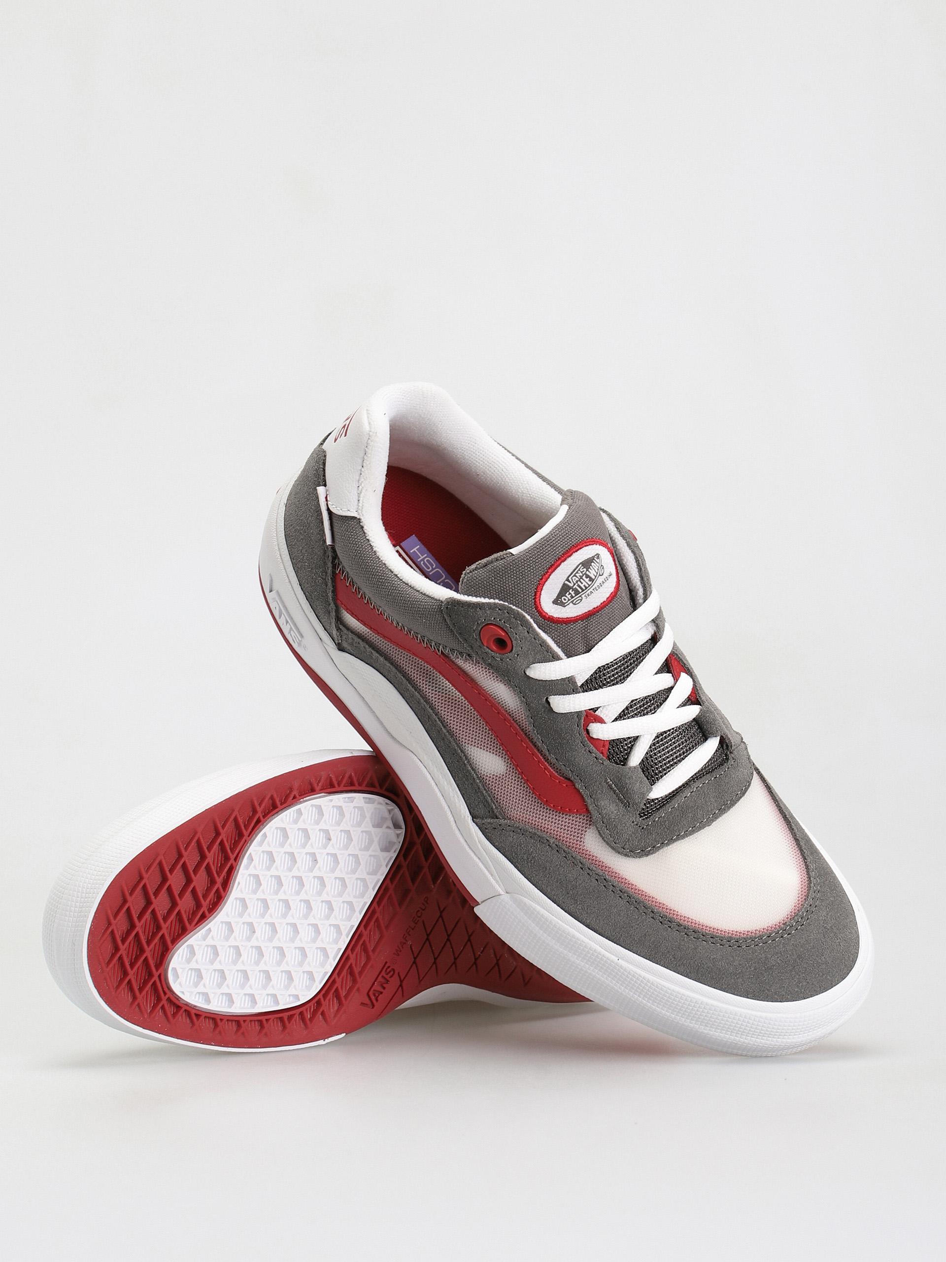 Topánky Vans Wayvee (gray/red)