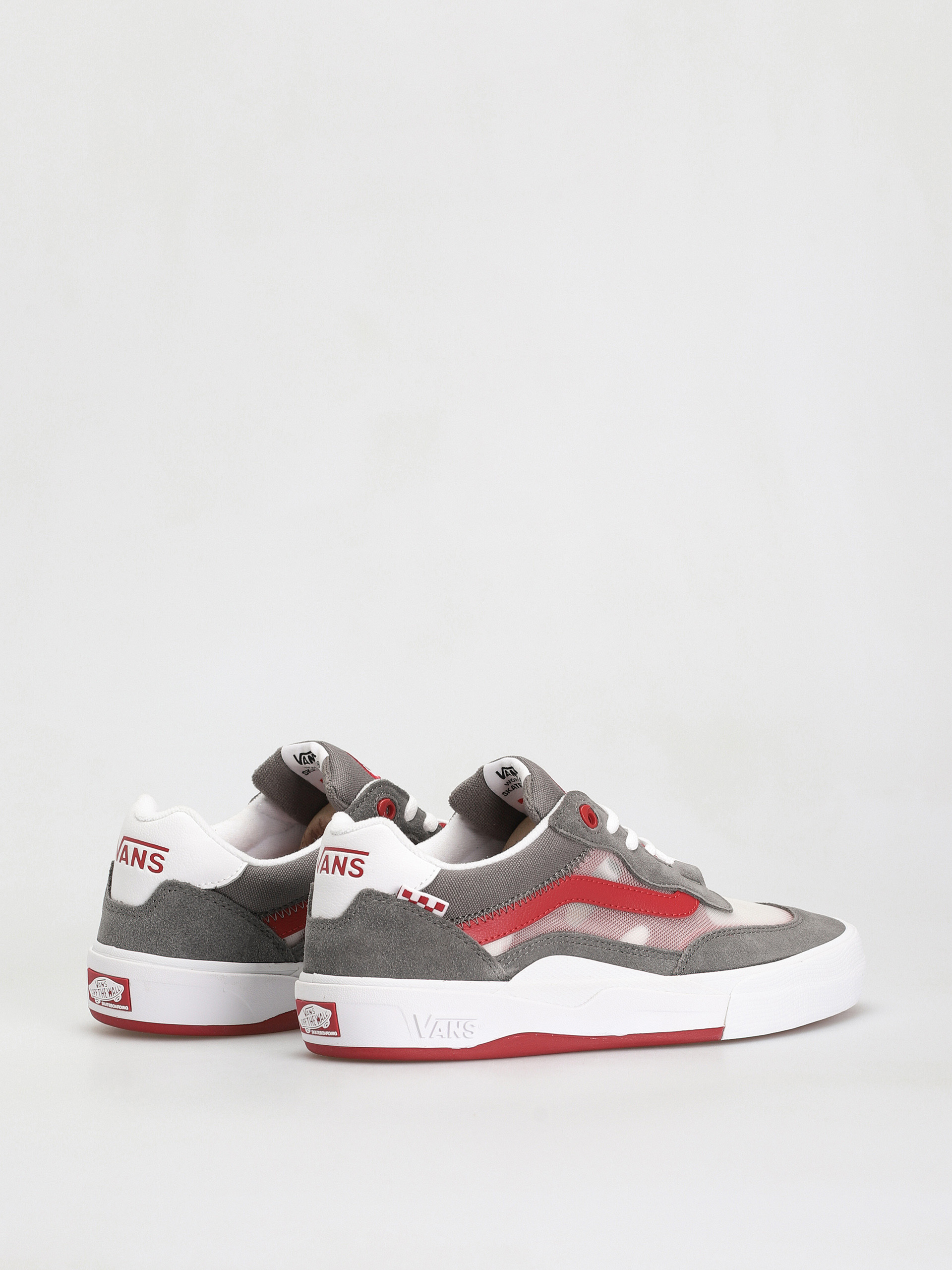 Topánky Vans Wayvee (gray/red)