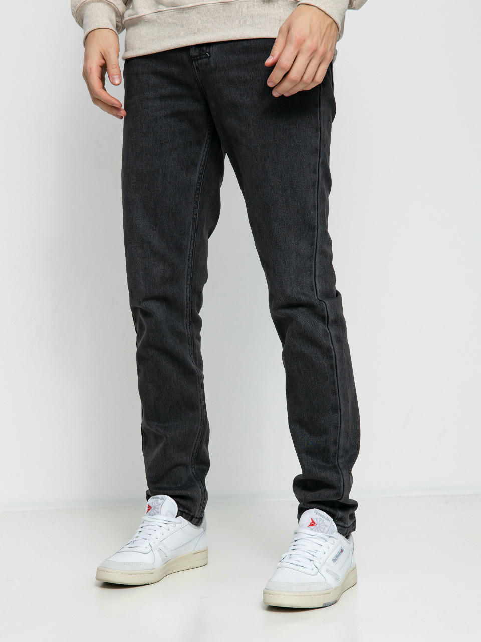 Nohavice MassDnm Signature 2.0 Jeans Tapered Fit (black washed)