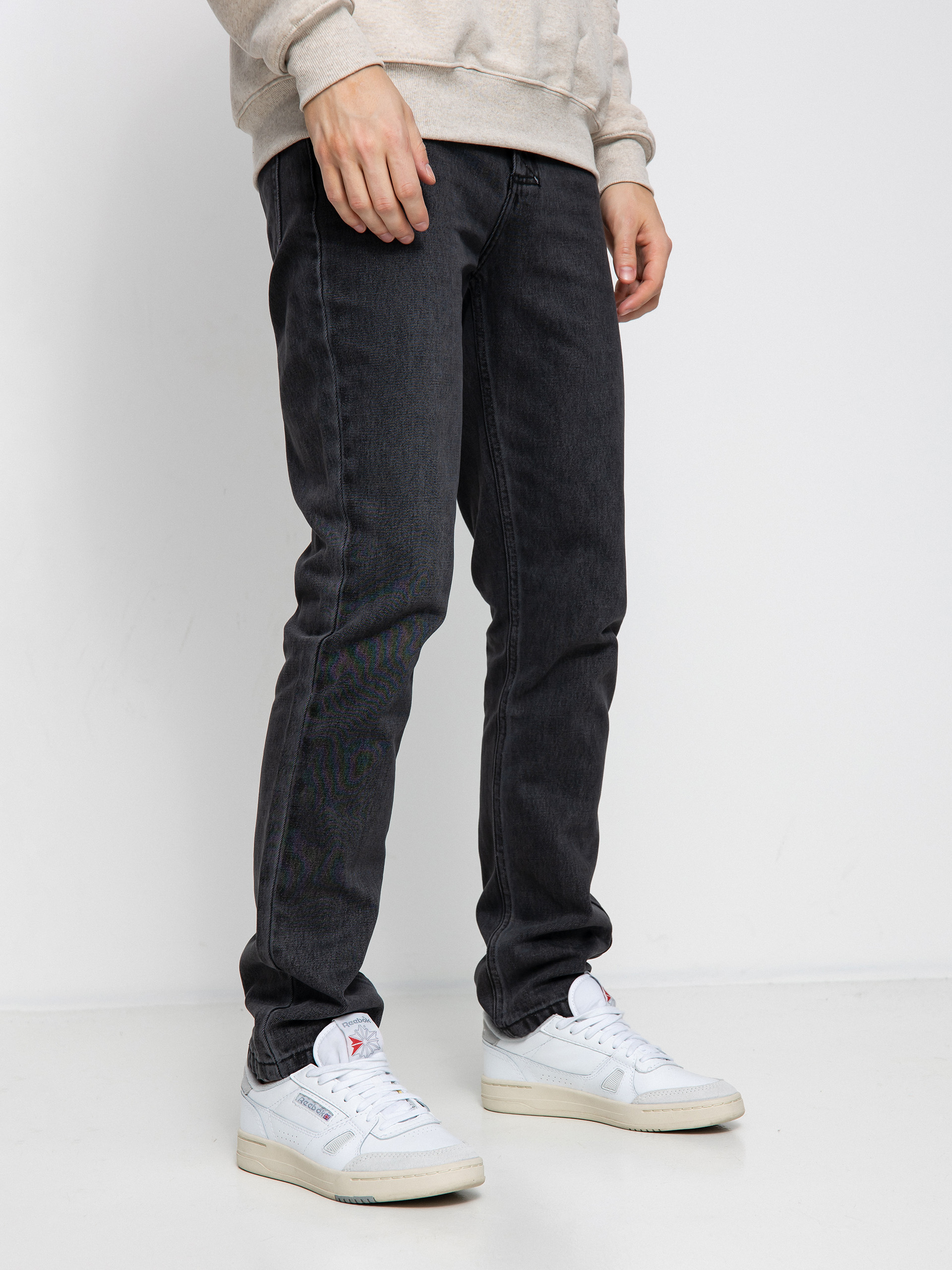 Nohavice MassDnm Signature 2.0 Jeans Tapered Fit (black washed)