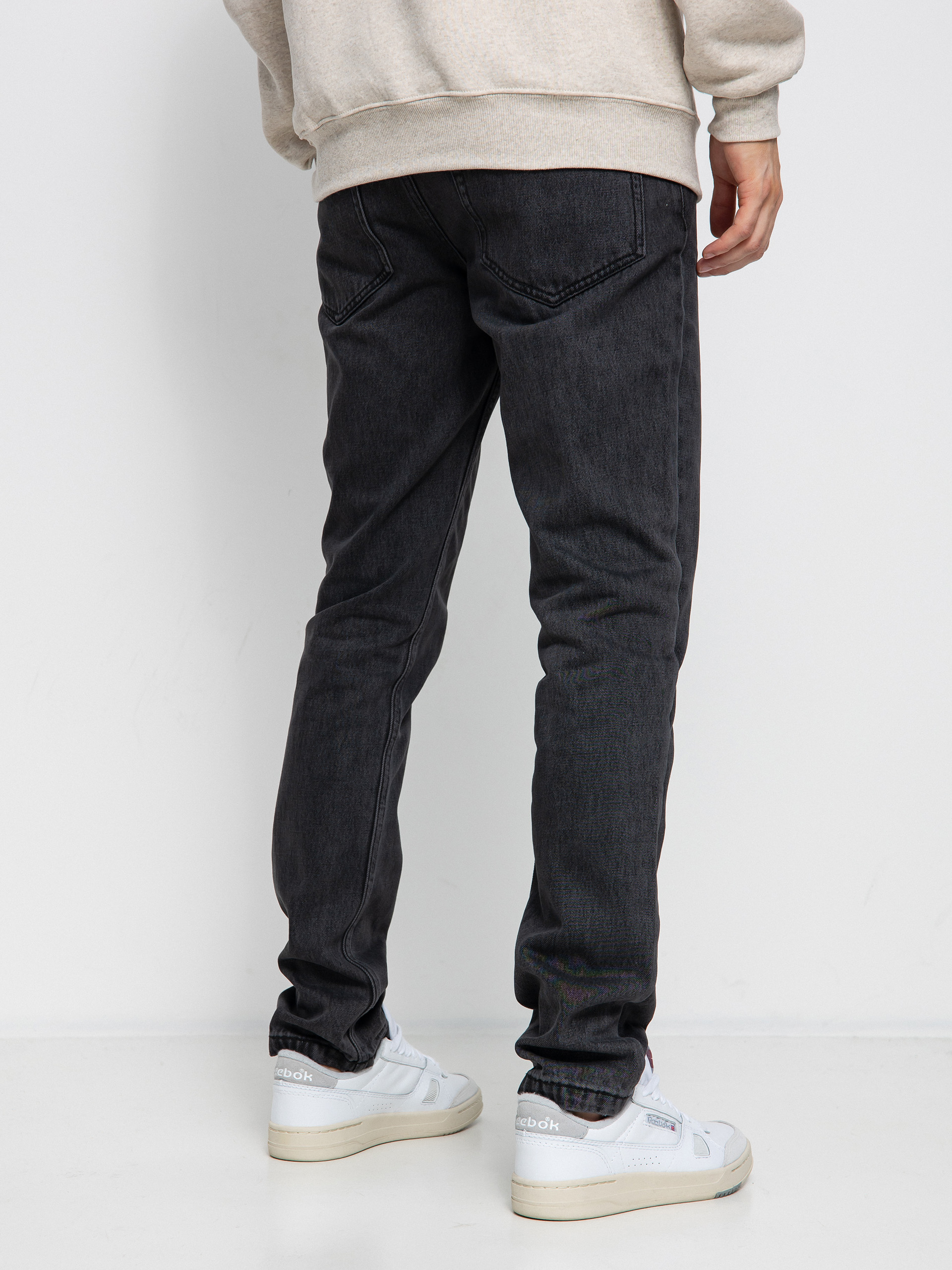 Nohavice MassDnm Signature 2.0 Jeans Tapered Fit (black washed)