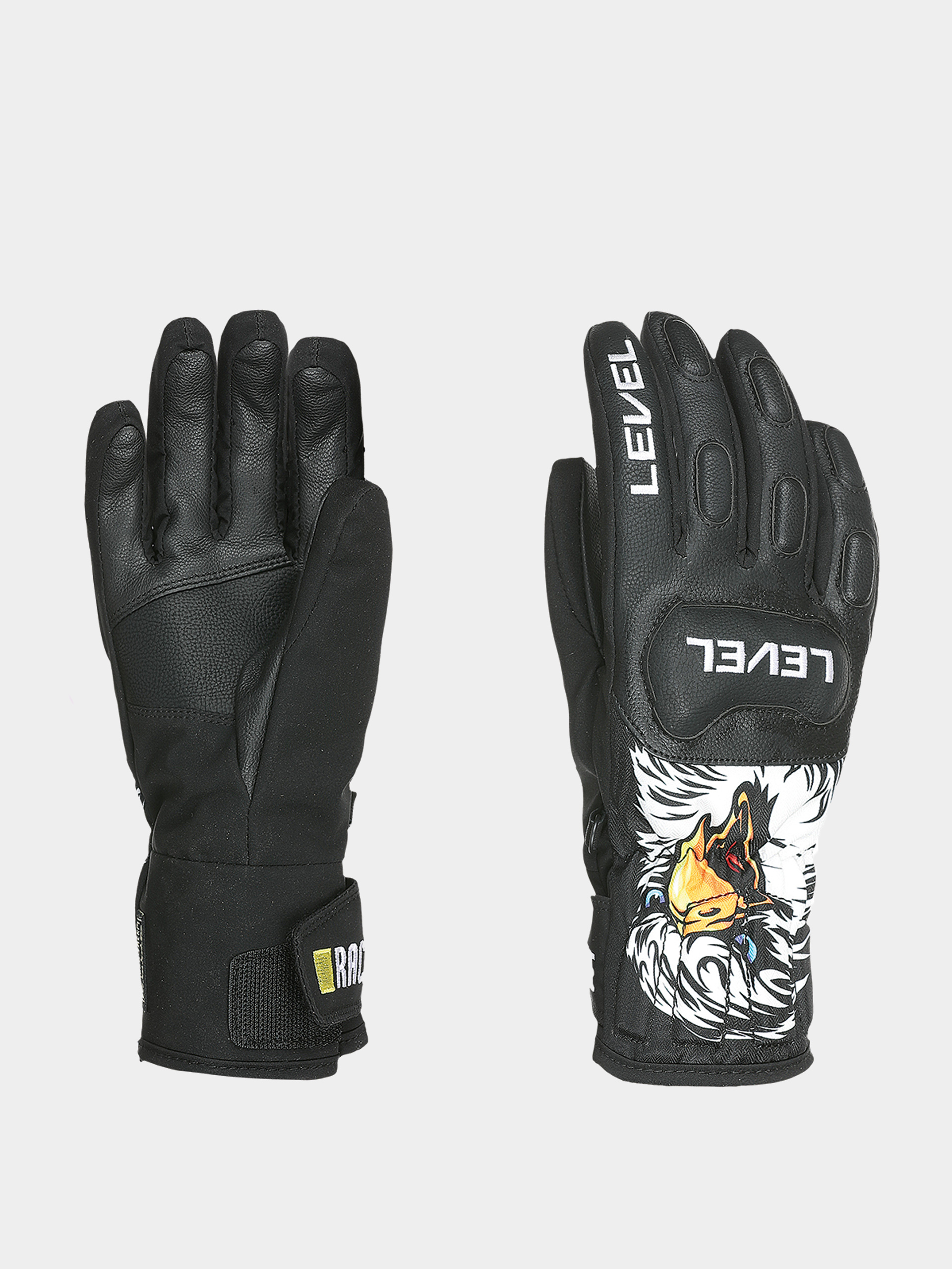 Rukavice Level Race Jr JR (pk black)