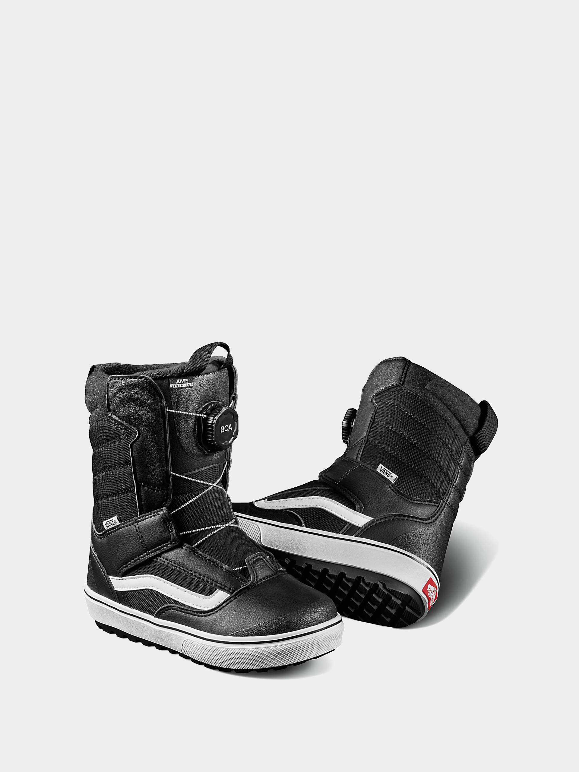 Obuv na snowboard Vans Juvie Linerless JR (black/white)