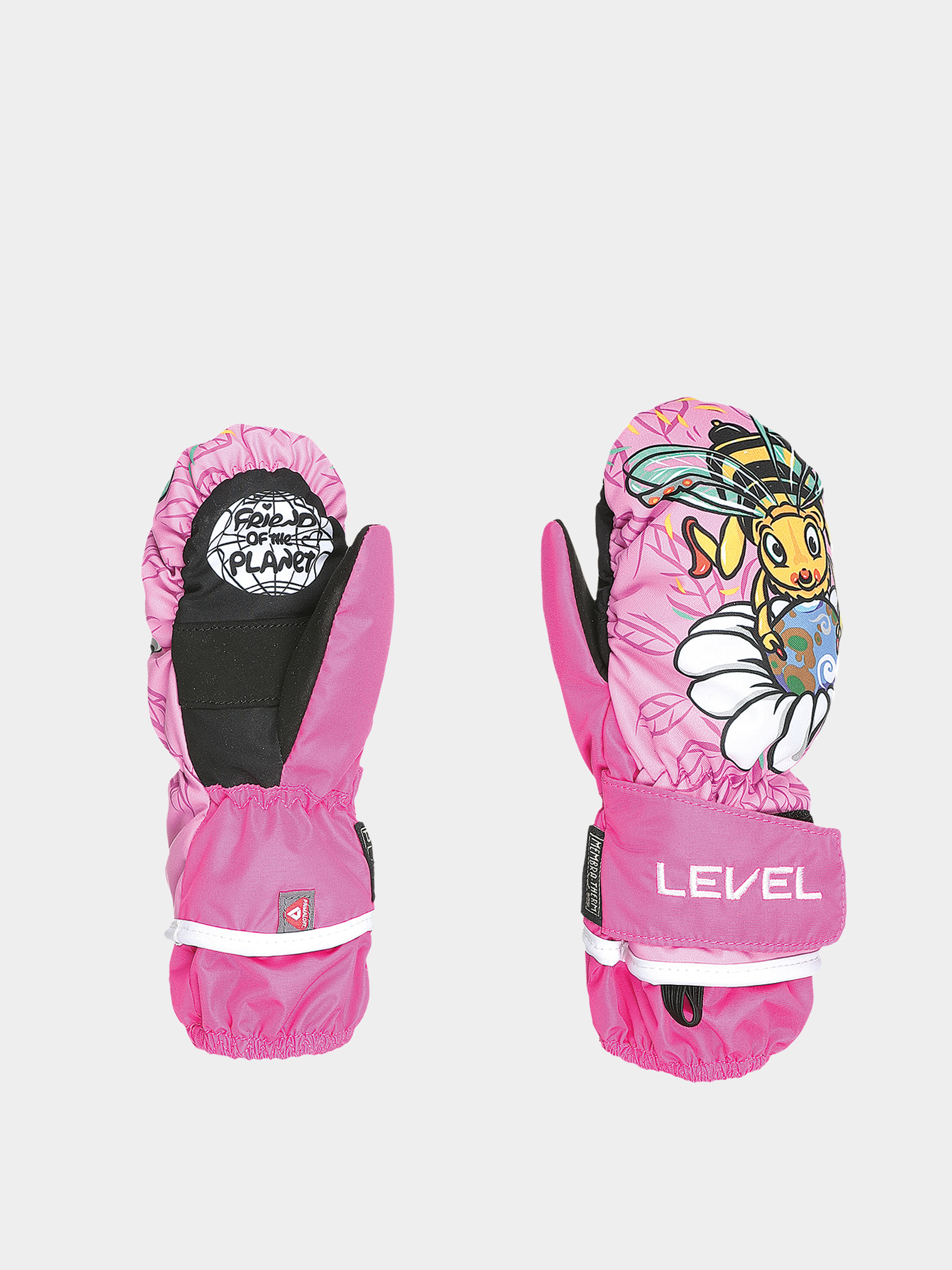 Rukavice Level Animal Rec JR (pink)