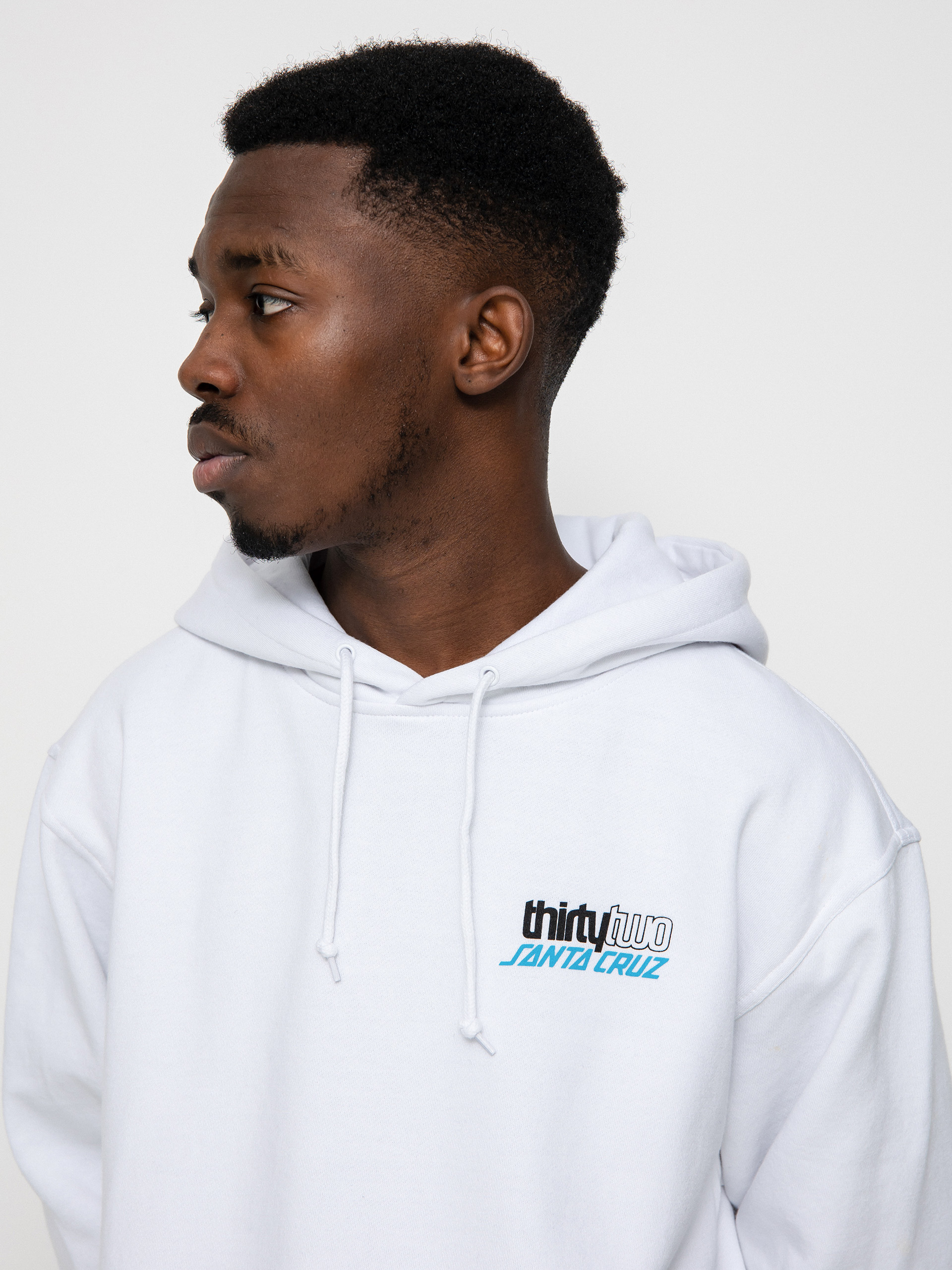 Pánska Termomikina  ThirtyTwo X Santa Cruz HD (white)