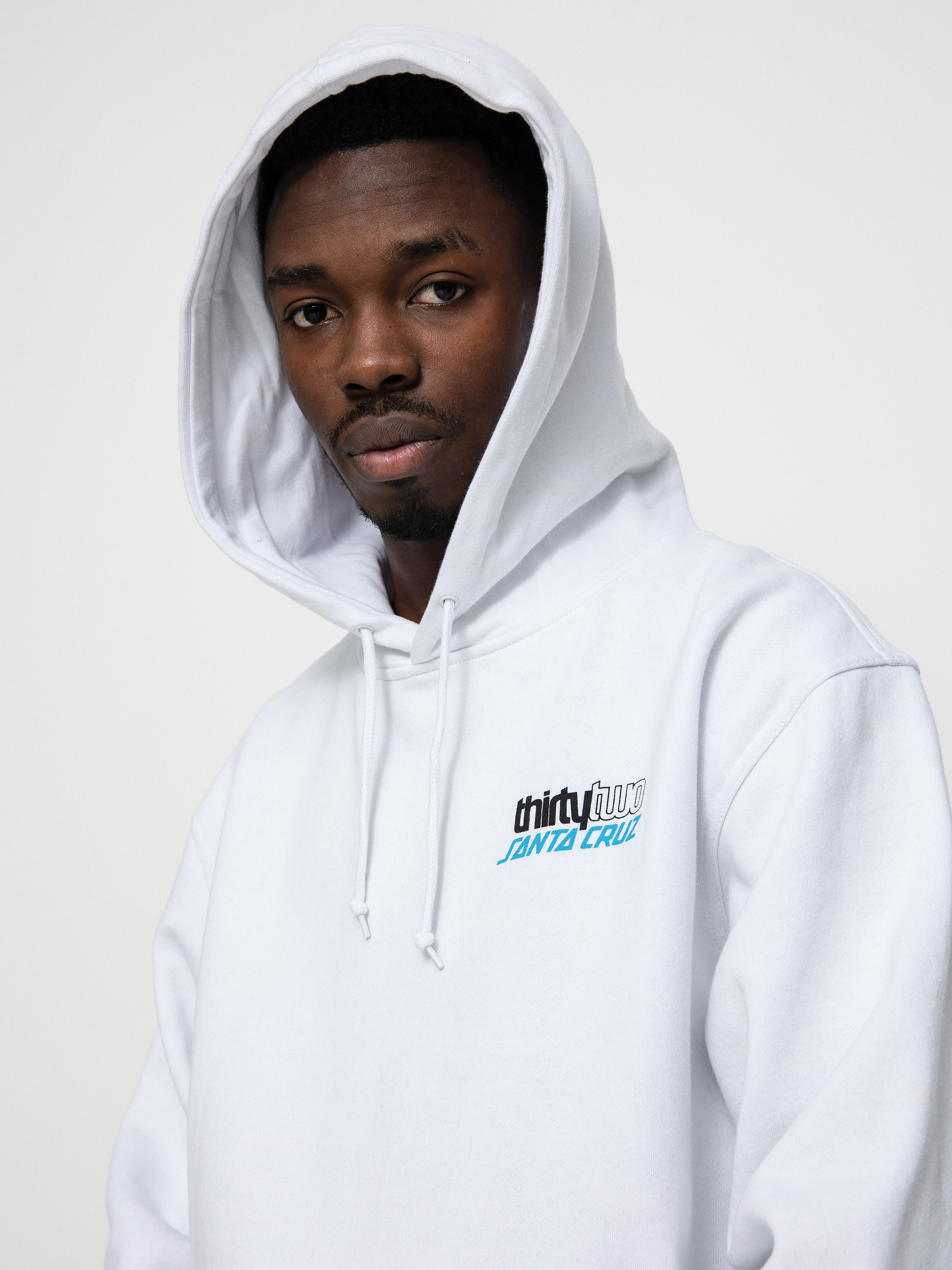 Pánska Termomikina  ThirtyTwo X Santa Cruz HD (white)