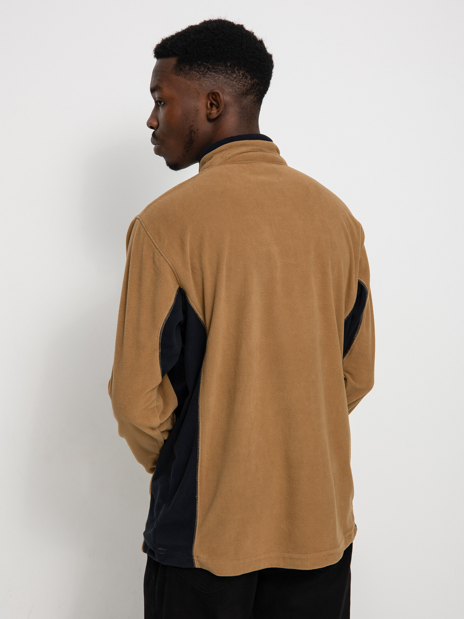 Pánsky Flísová mikina Columbia Klamath Range II Half Zip (delta black)