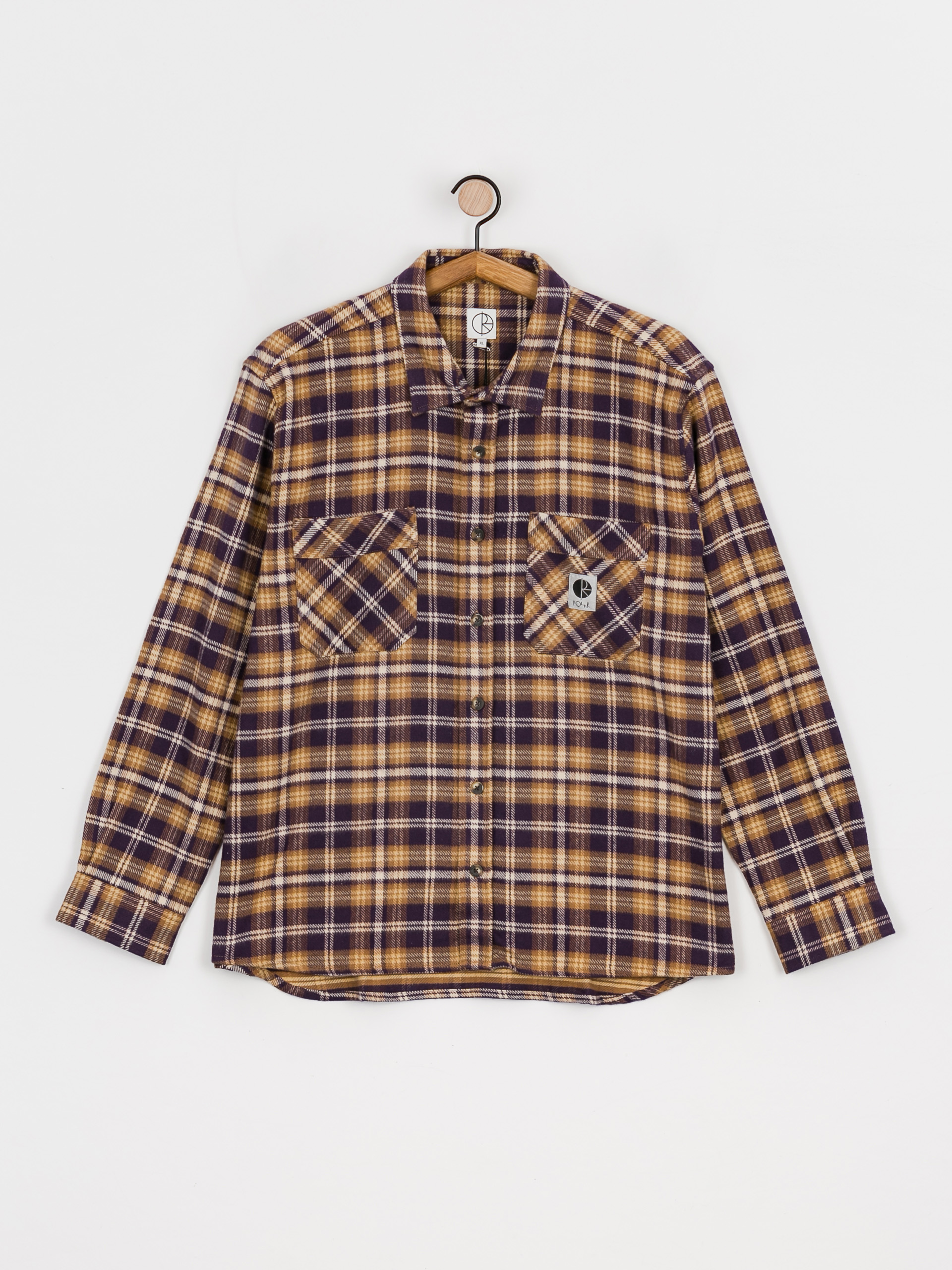 Košeľa Polar Skate Flannel (plum)