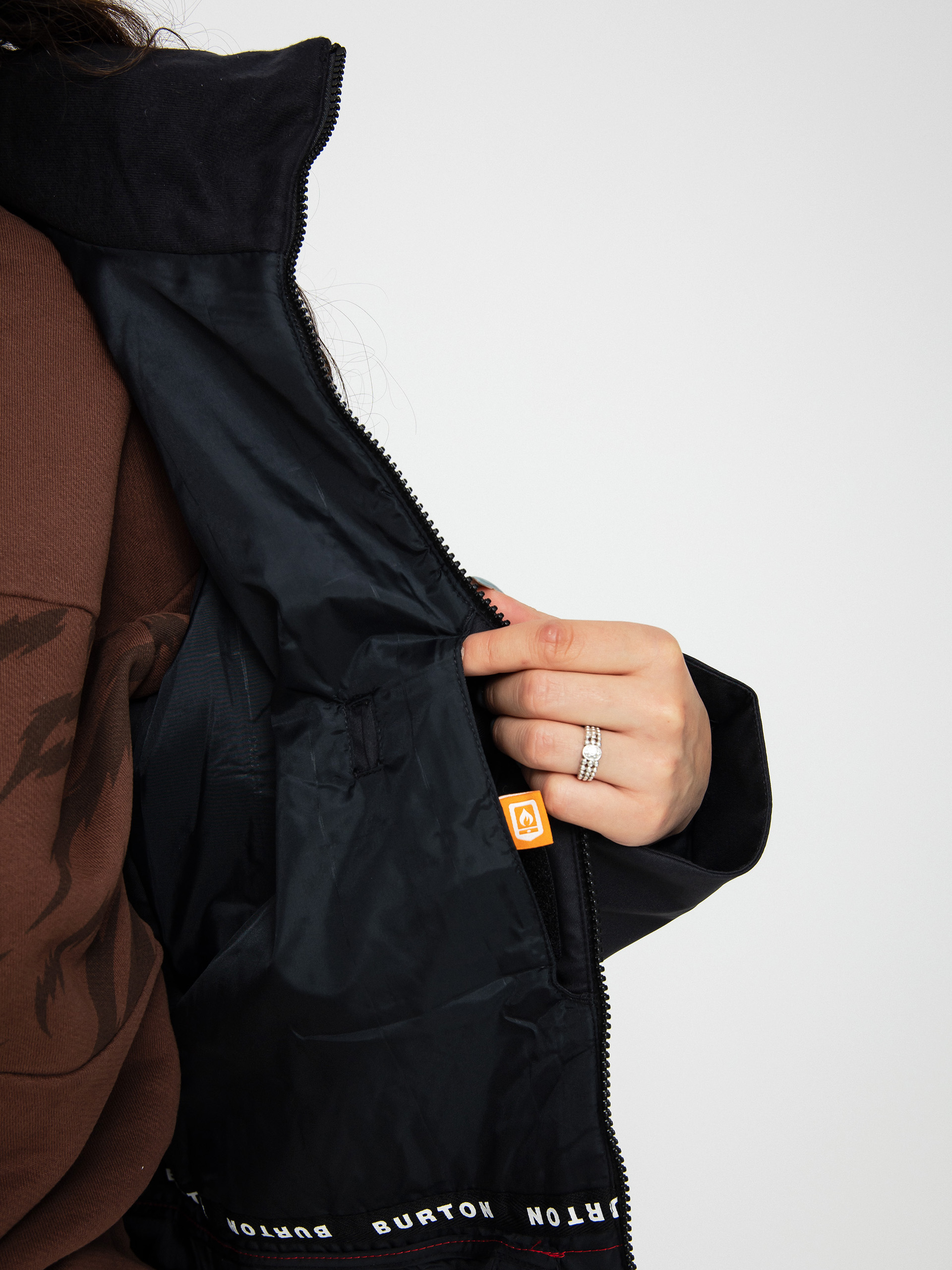 Dámska Snowboardová bunda Burton Lelah (true black)