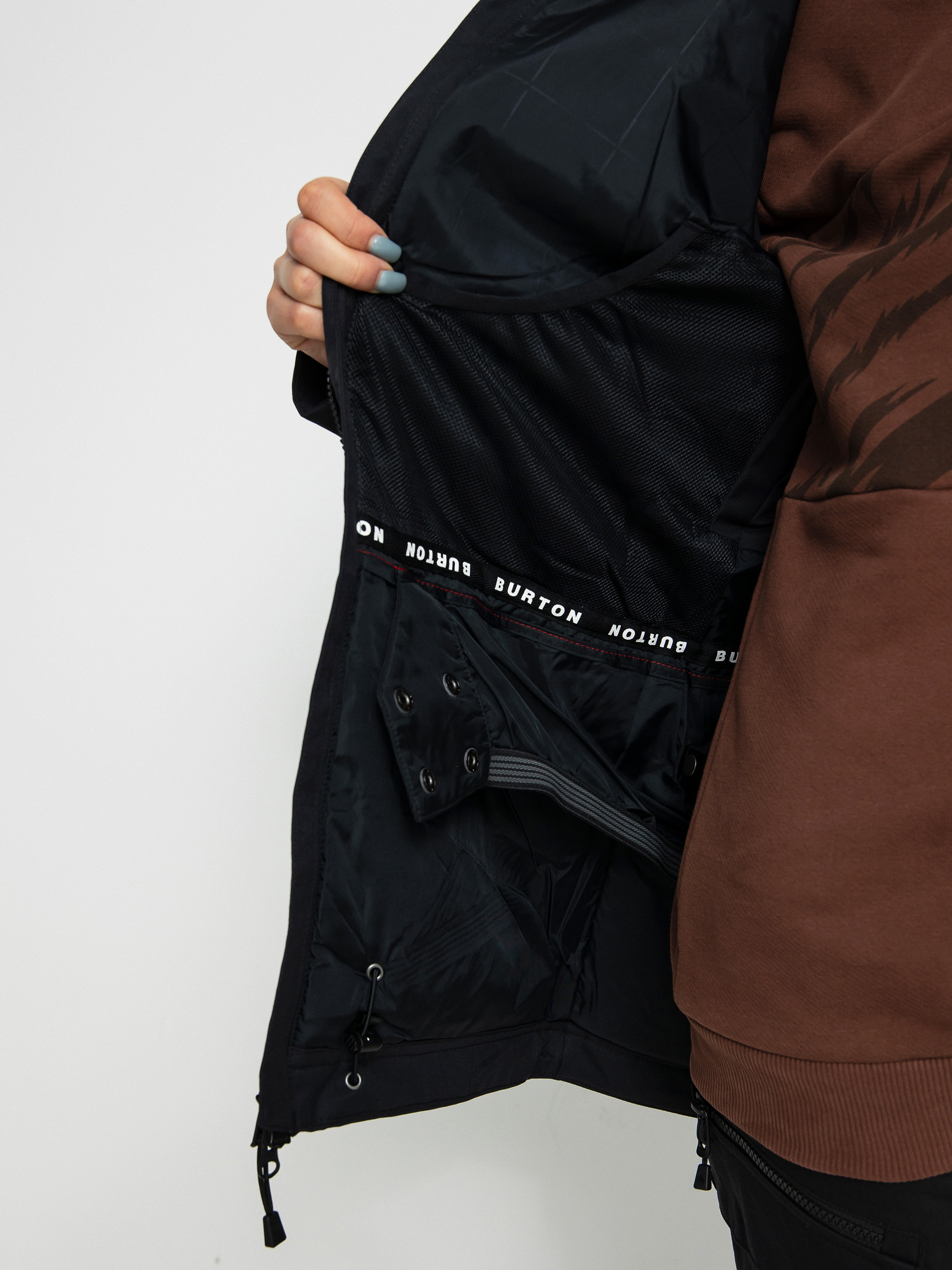 Dámska Snowboardová bunda Burton Lelah (true black)