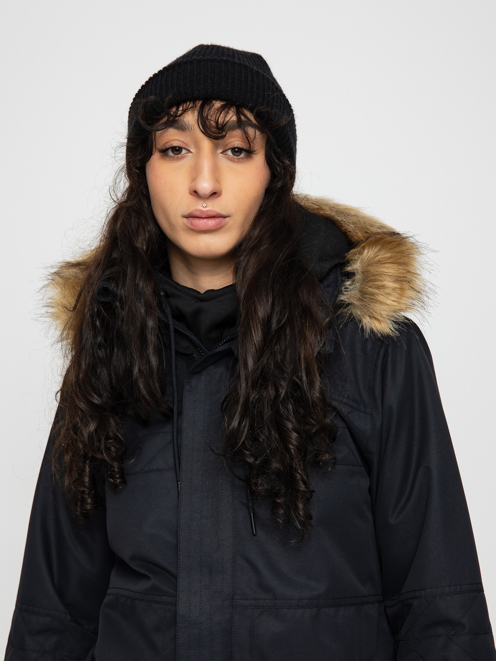 Dámska Snowboardová bunda Volcom Fawn Ins (black)